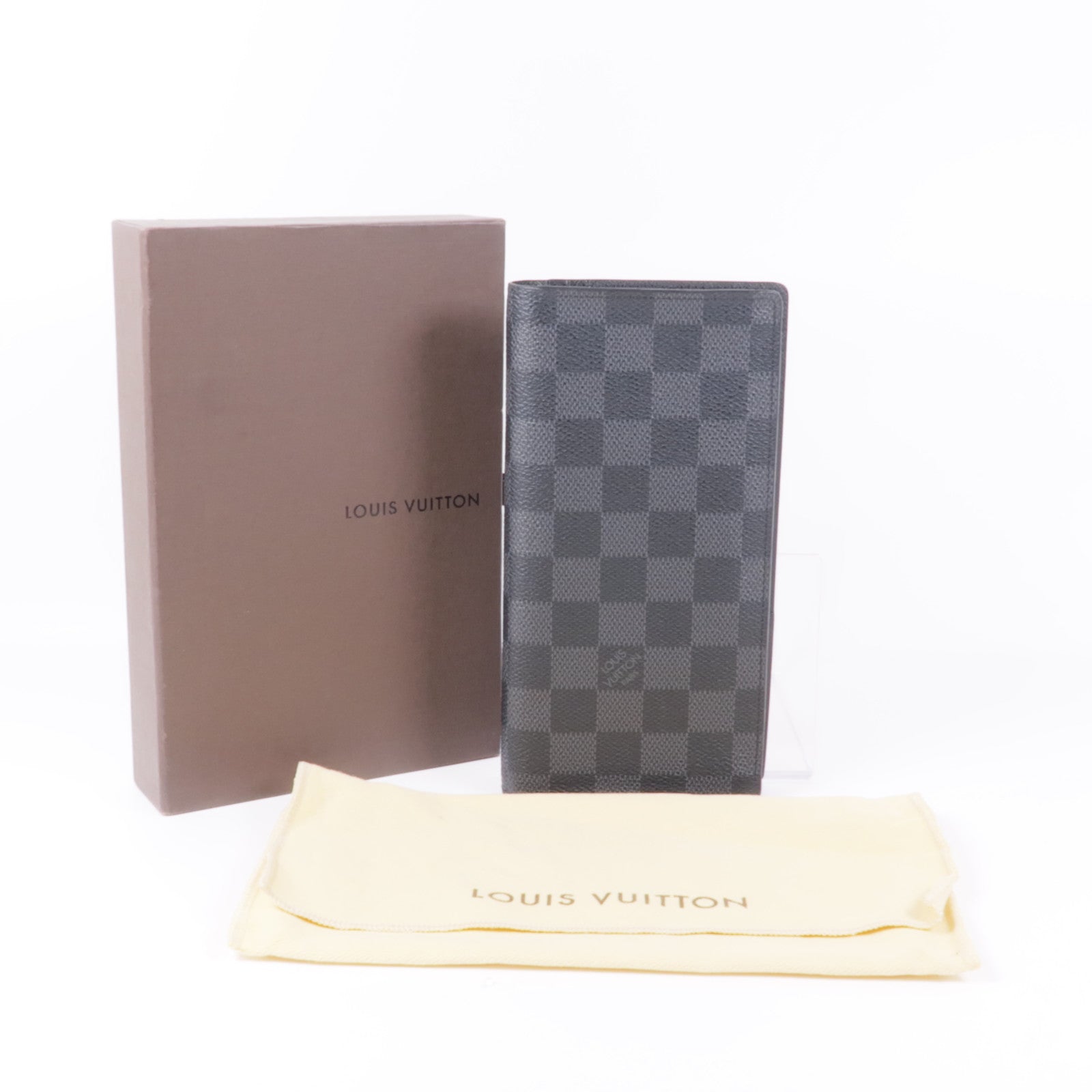 LOUIS VUITTON Damier Graphite Long Wallet長錢包