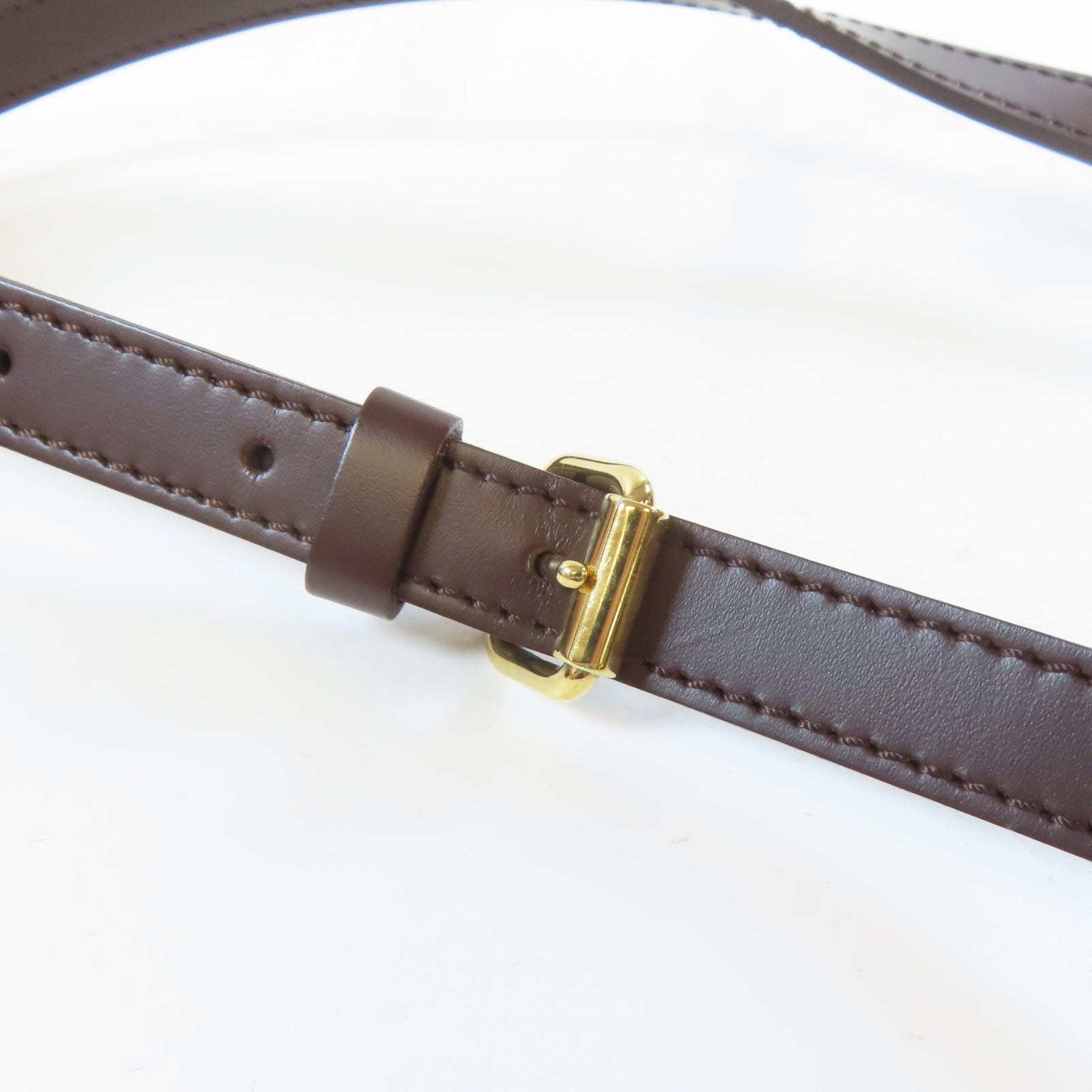 LOUIS VUITTON 【激減優惠】Damier Musette Tango金扣肩背袋啡色