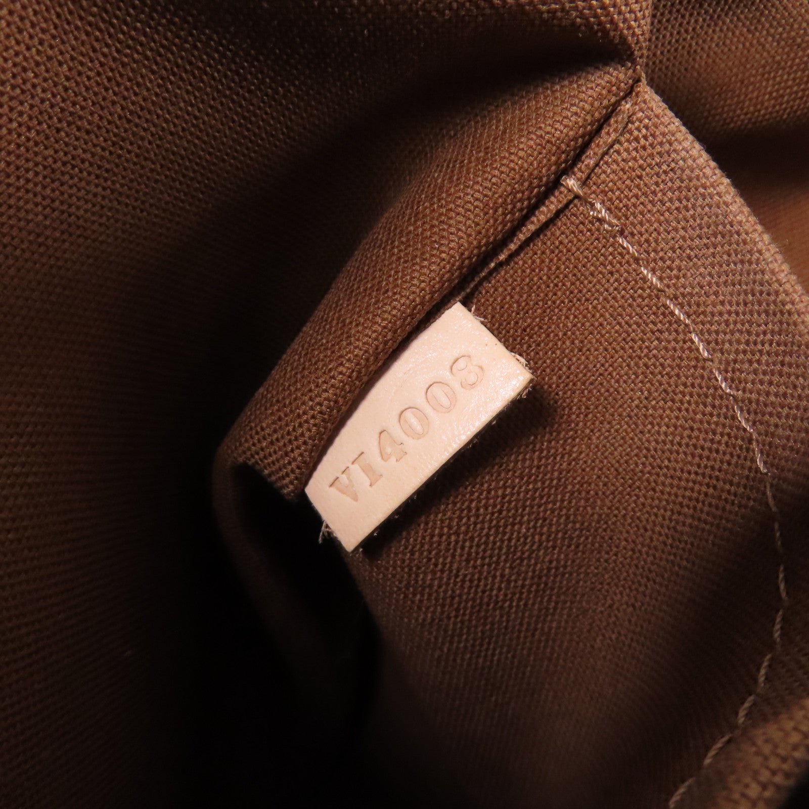 LOUIS VUITTON Monogram Tivoli PM金扣手挽袋棕色