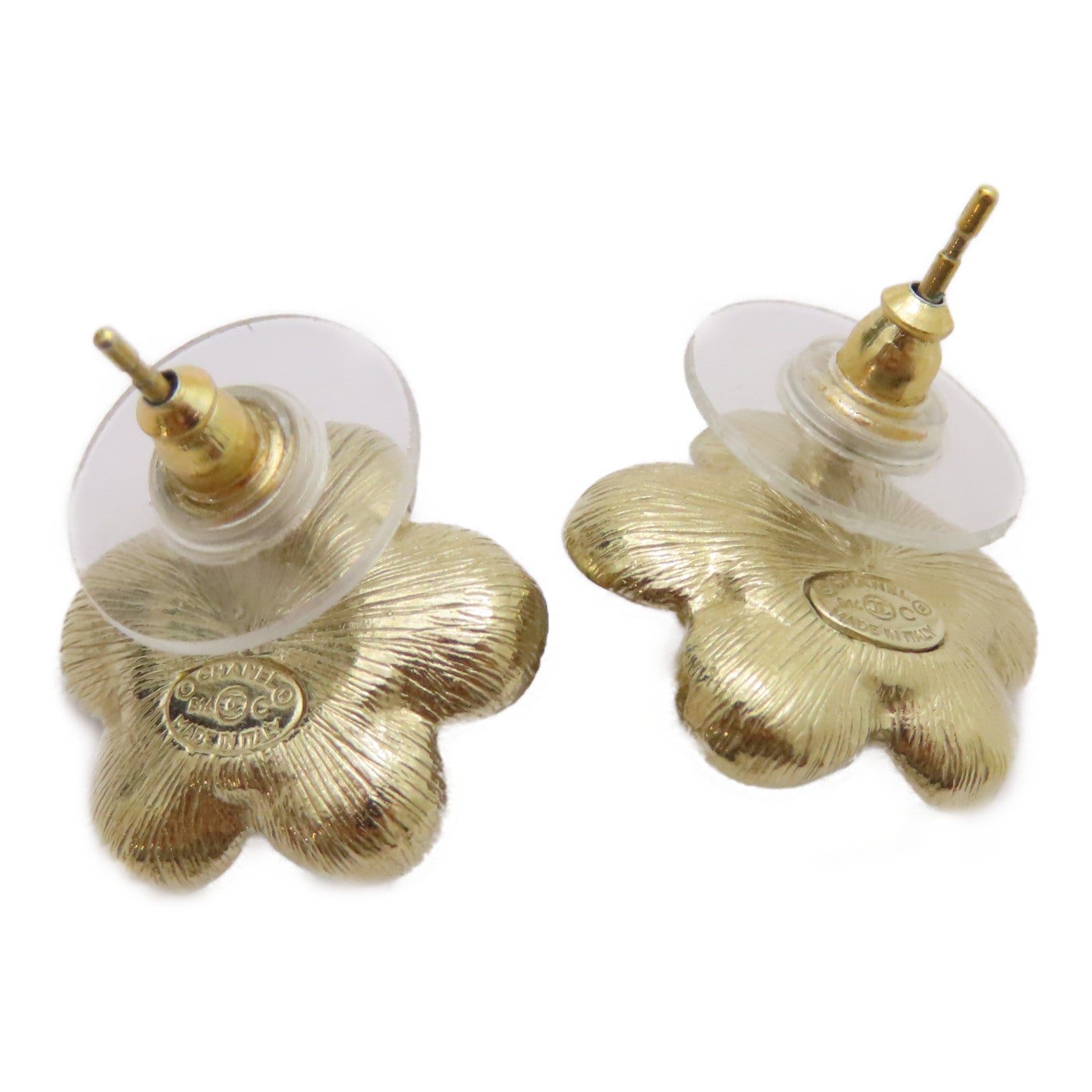 CHANEL 金屬Earrings耳環金色