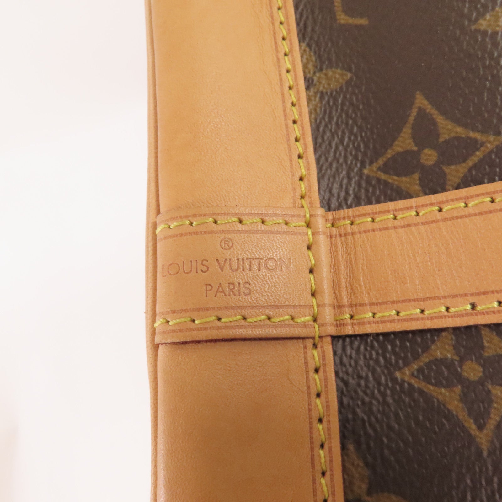 LOUIS VUITTON Monogram Noe Bucket Shoulder Bag金扣肩背袋啡色