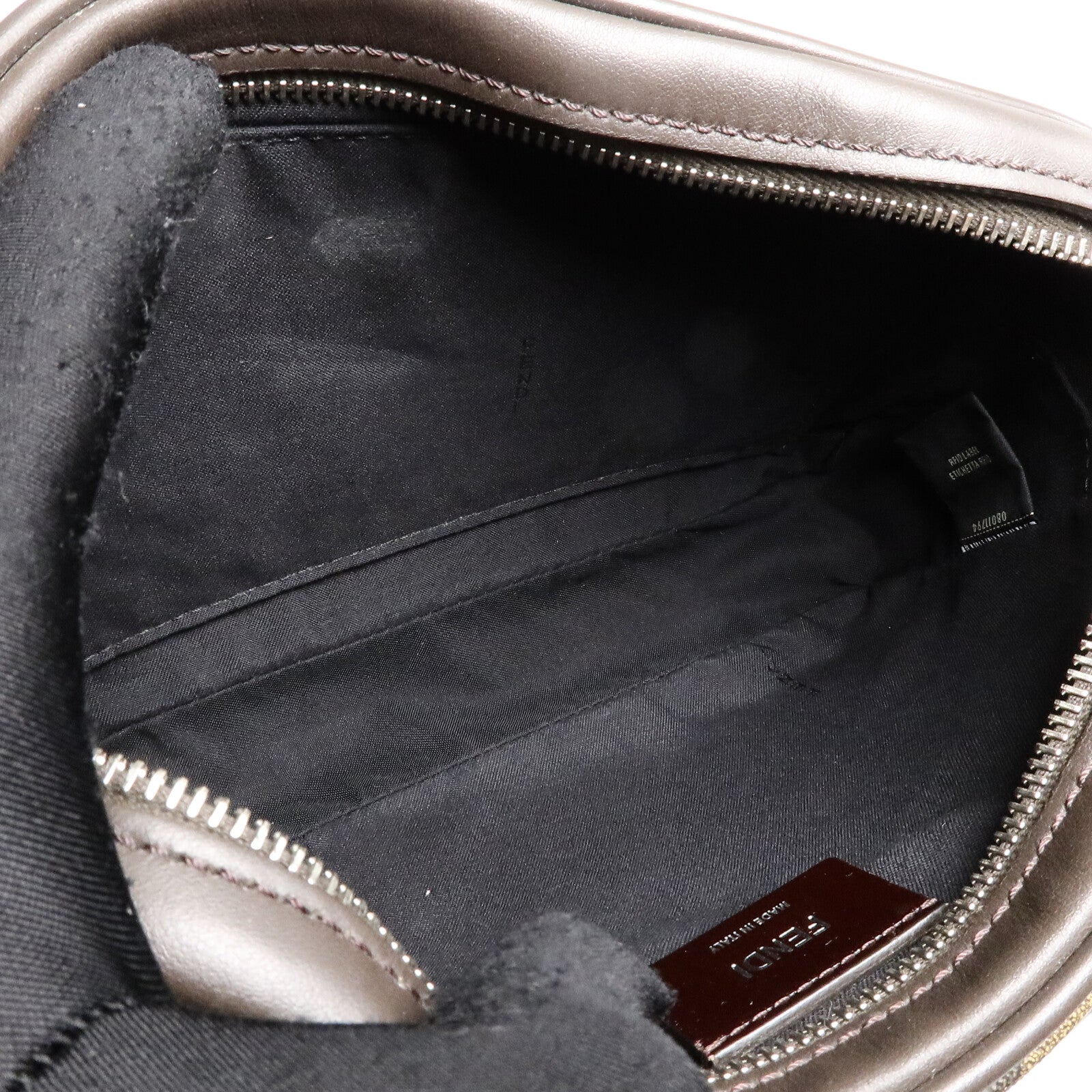 FENDI 塗層帆布Digonal Camera Case肩背袋
