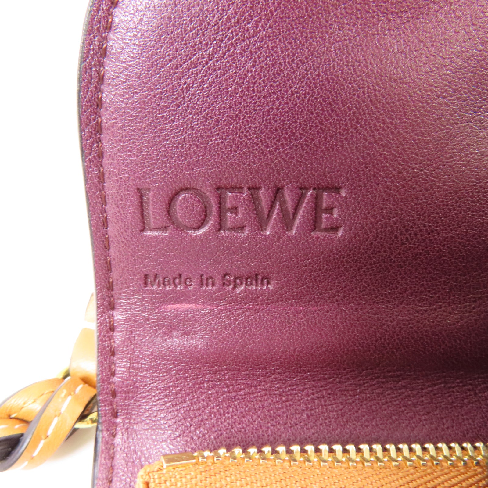 LOEWE【激減優惠】 牛皮皮革Shoulder Bag金扣肩背袋