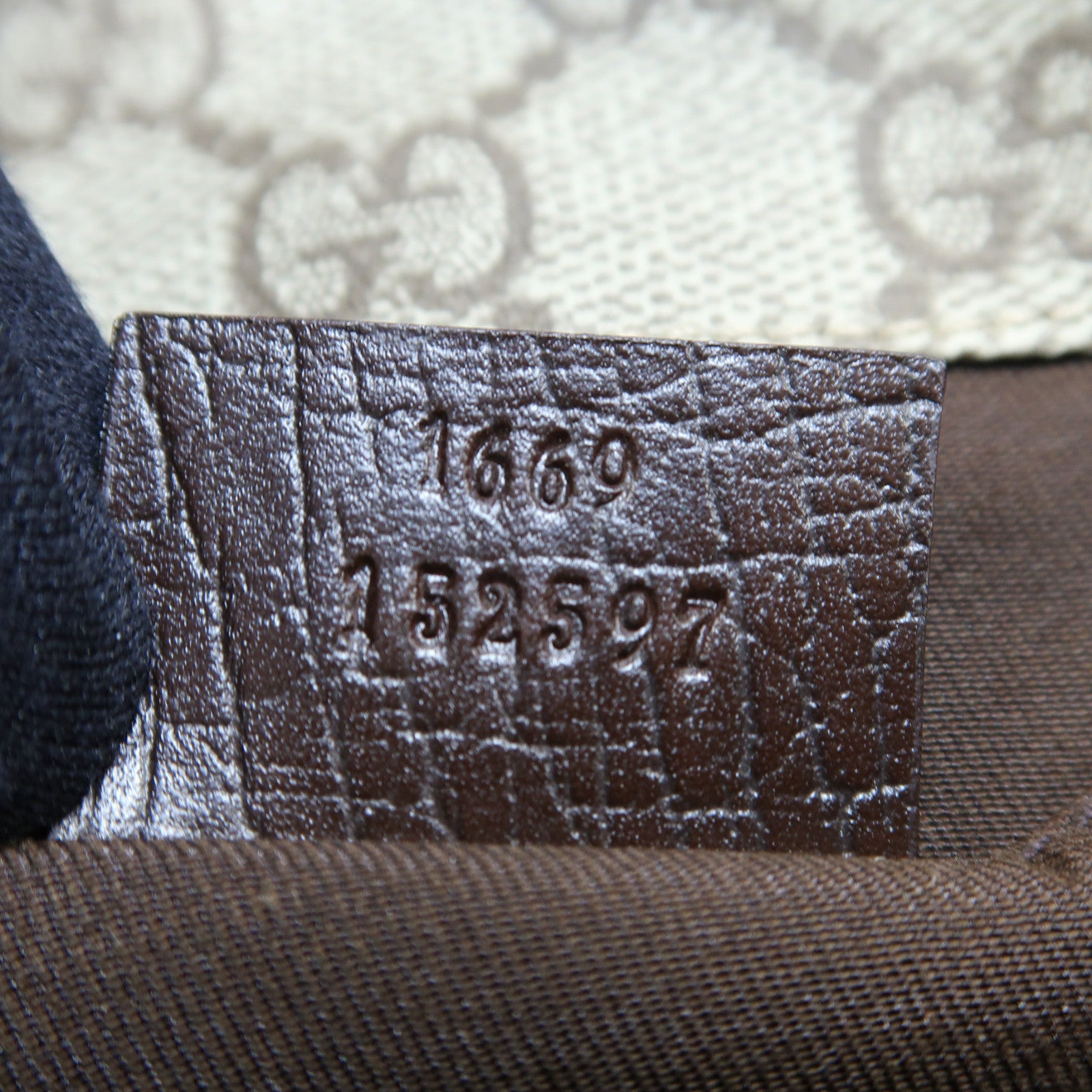 GUCCI 塗層帆布Waist Bag銀扣腰包啡色