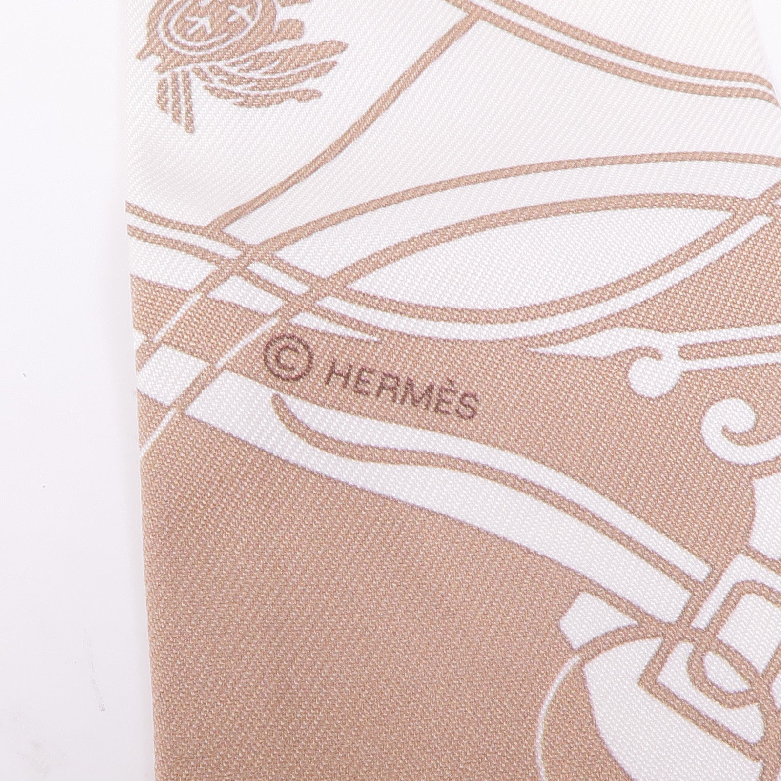 HERMES 絲質Twilly絲巾
