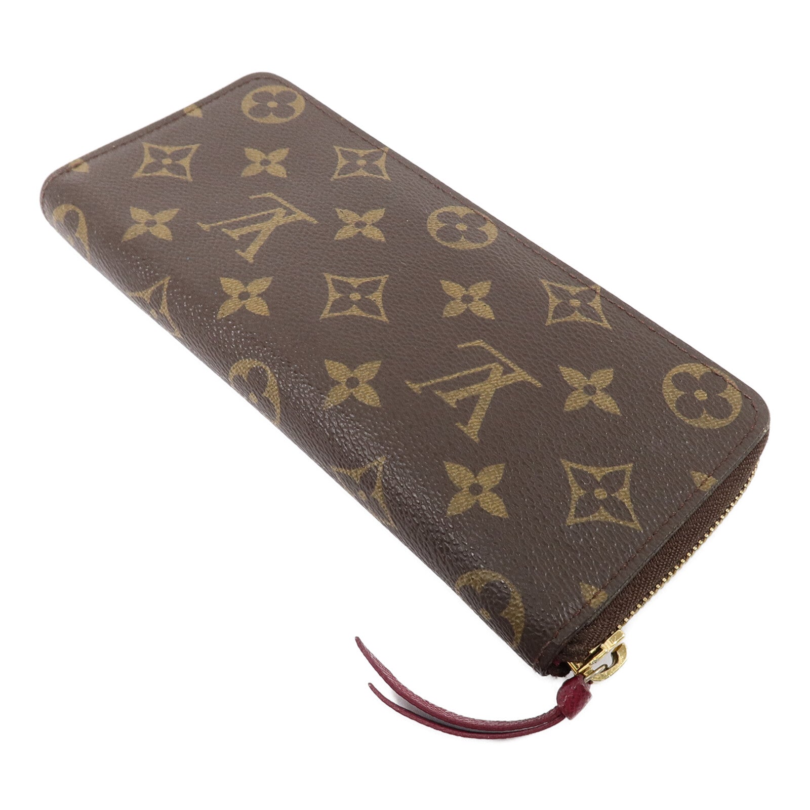 LOUIS VUITTON Monogram Clemence Wallet金扣長錢包