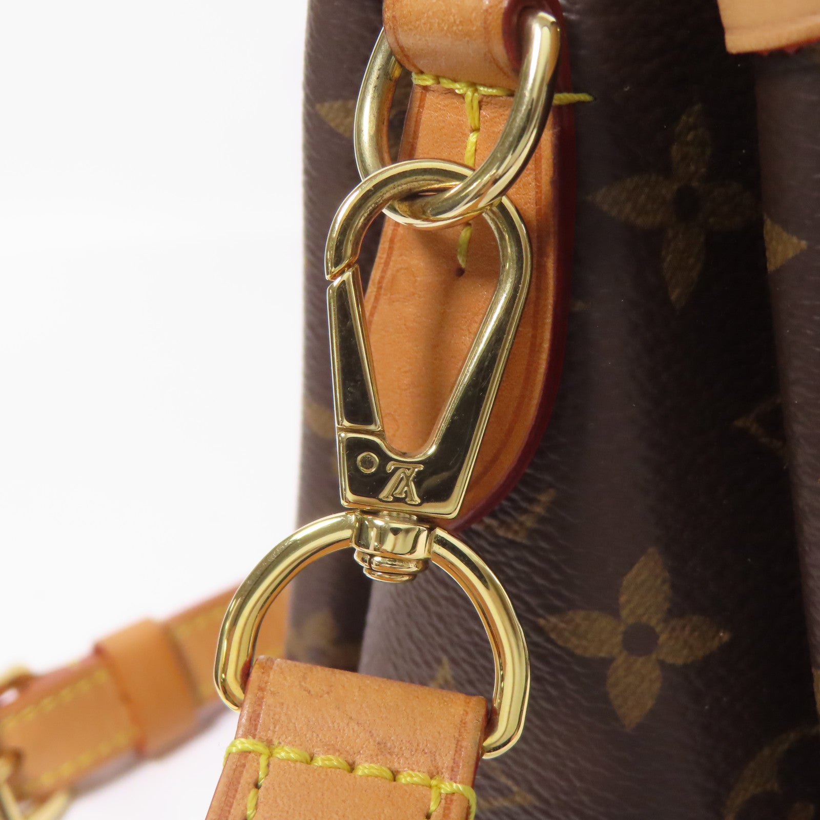 LOUIS VUITTON Monogram Soufflot Tote BB金扣手挽肩背兩用袋