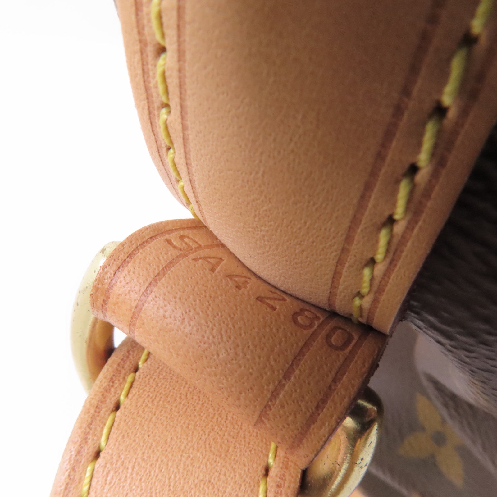 LOUIS VUITTON Monogram Noe Bucket Shoulder Bag金扣肩背袋啡色