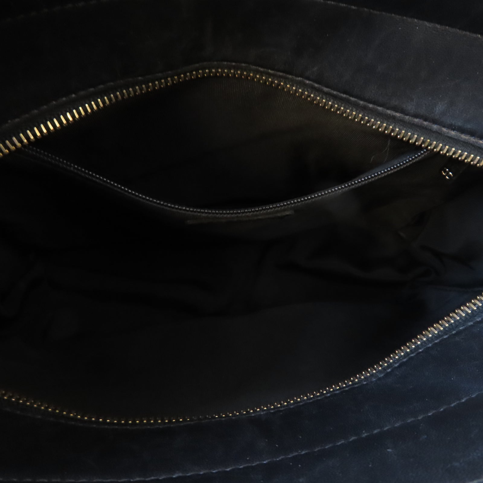 CHANEL 羊皮皮革Shoulder Bag金扣肩背袋黑色