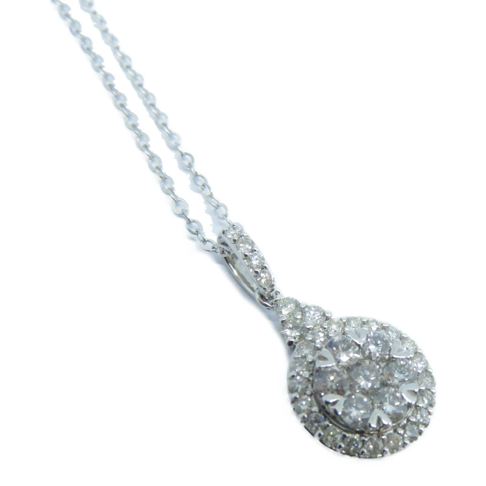 JEWELRY 【激減優惠】18K白金Diamond Necklace鑽石項鍊