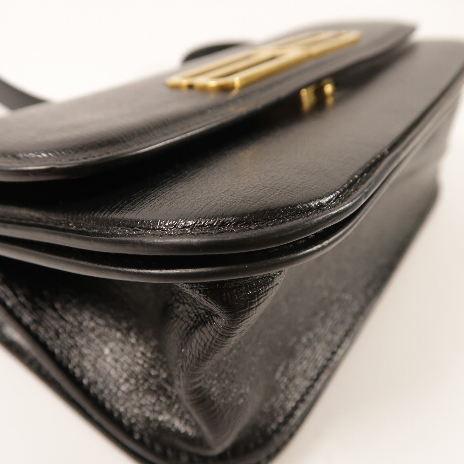 BALENCIAGA 牛皮皮革Gassip Bag金扣肩背袋