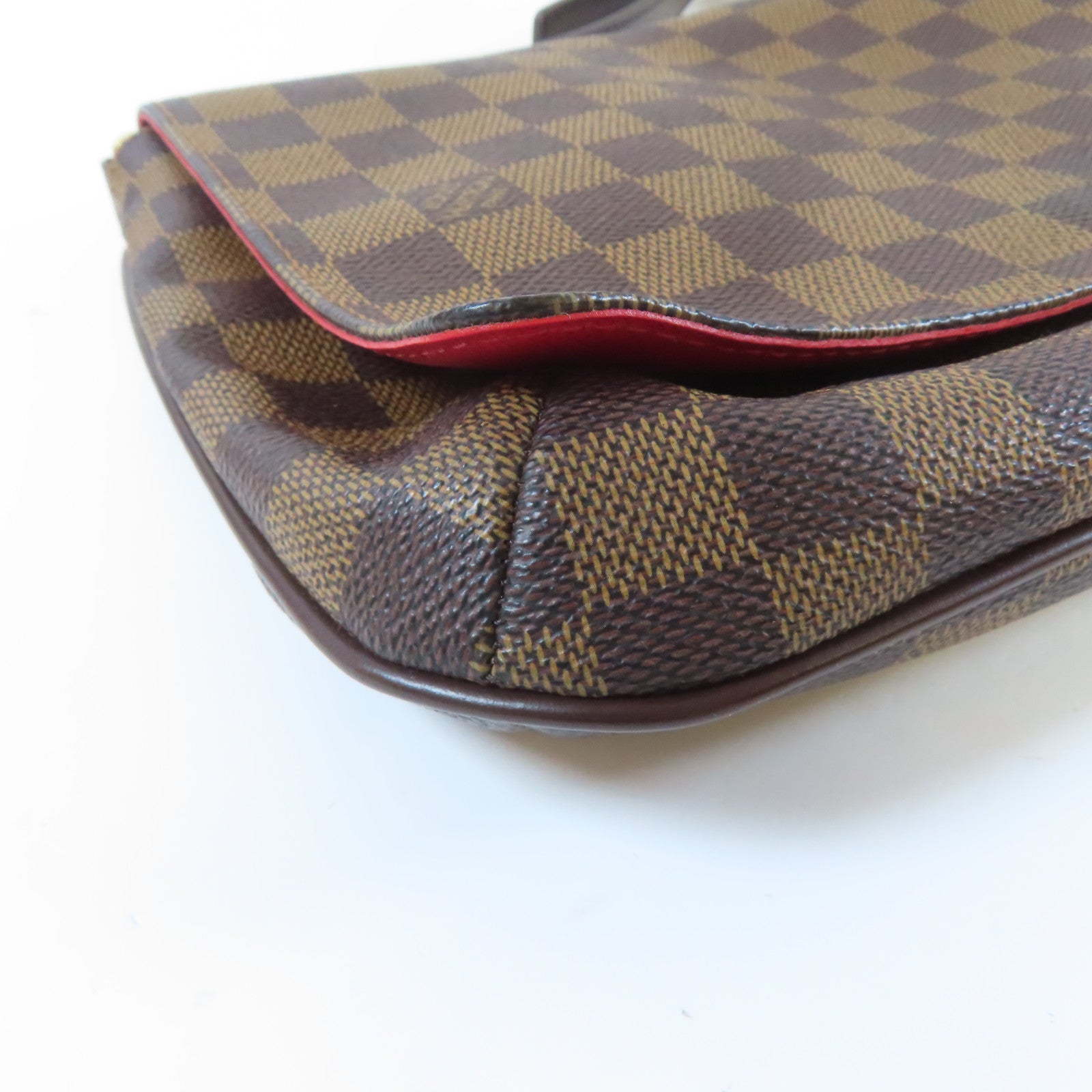 LOUIS VUITTON 【激減優惠】Damier Musette Tango金扣肩背袋啡色