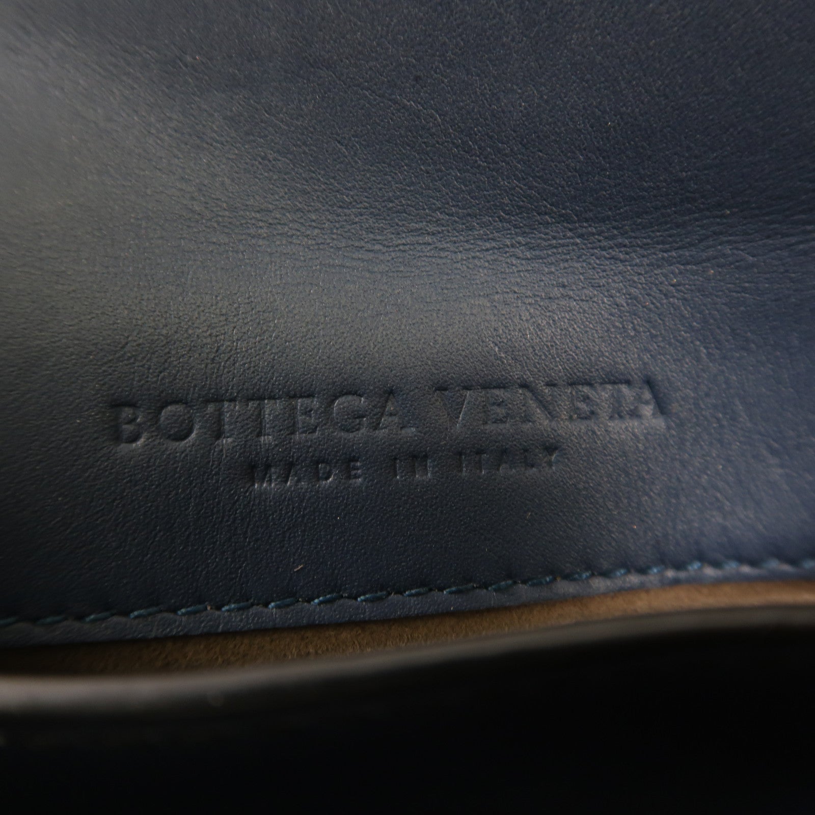 BOTTEGA VENETA 牛皮皮革Piazza Small金扣手挽肩背袋兩用袋灰藍色