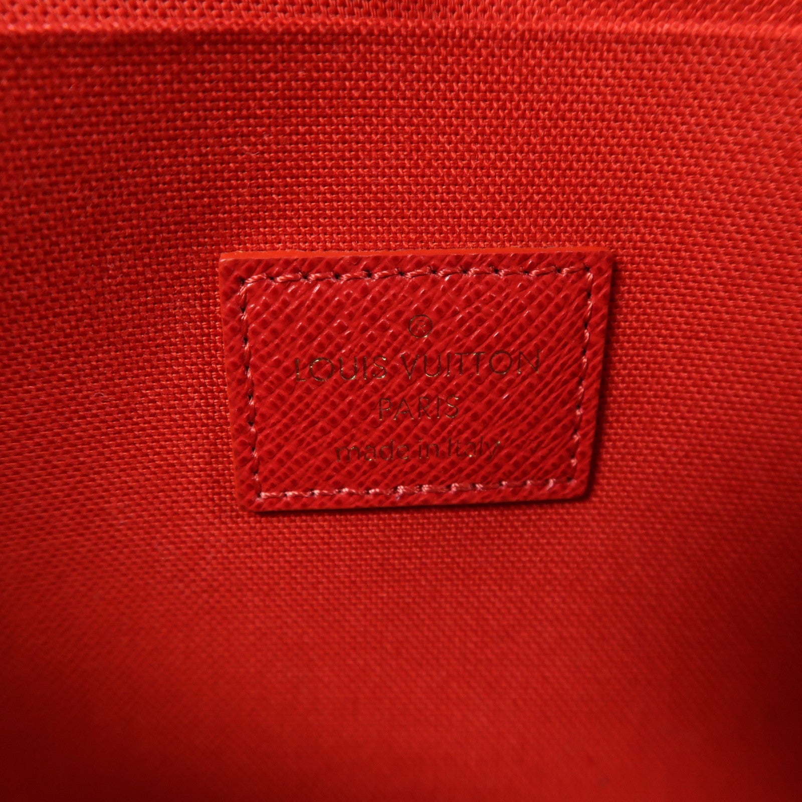 LOUIS VUITTON 【激減優惠】Damier Felicie Pochette金扣鏈帶肩背袋
