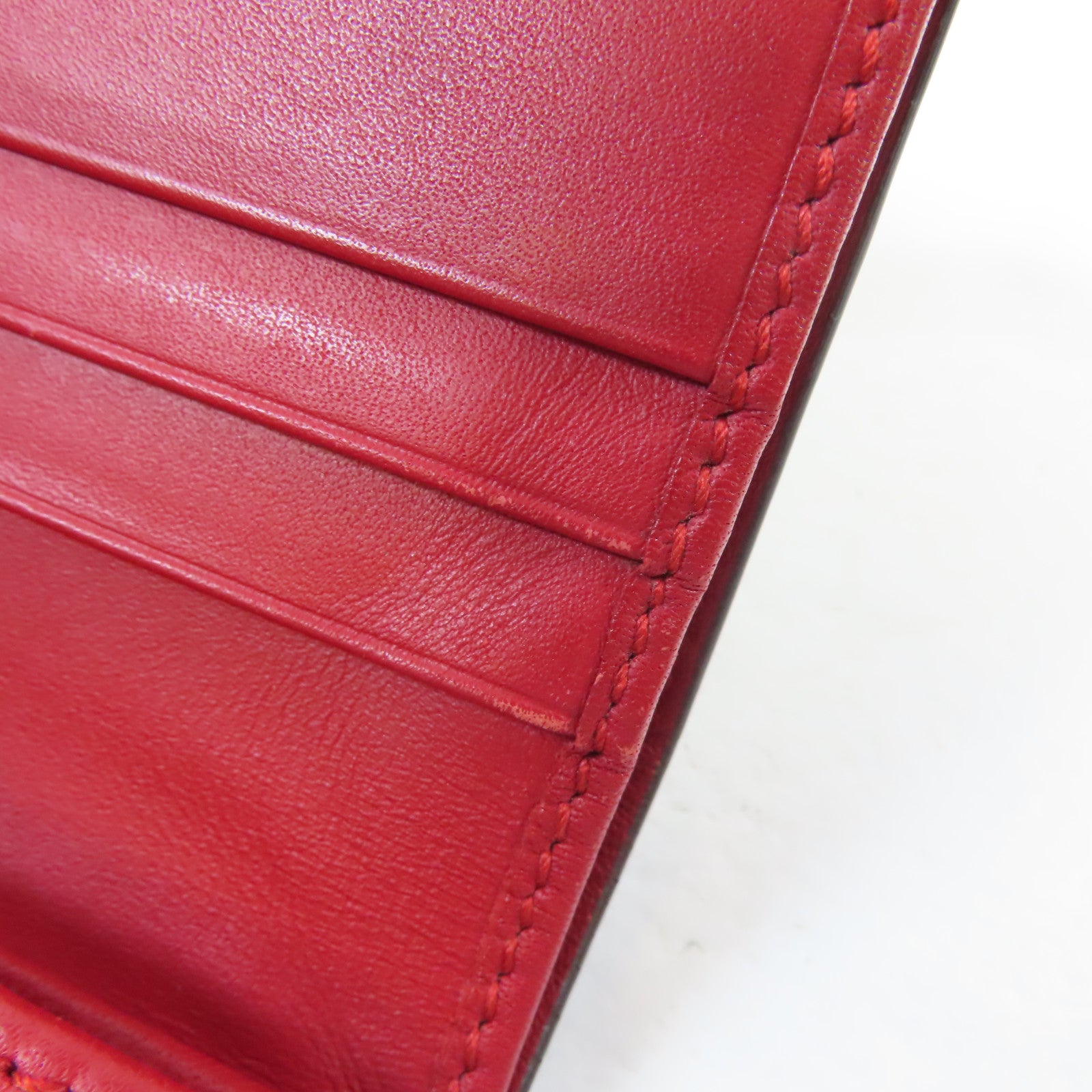 GUCCI 塗層帆布Fold Wallet金扣錢包灰色/藍色