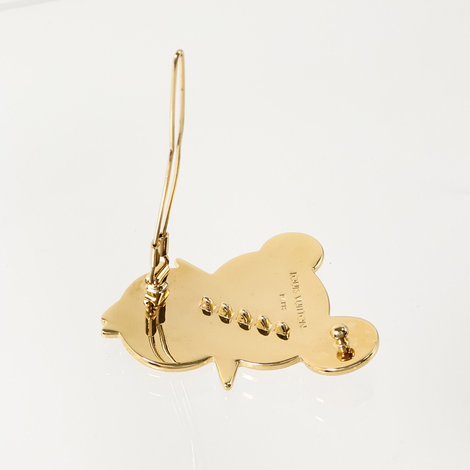 LOUIS VUITTON 金屬/琺瑯Takashi Murakami Hair Clip髮夾套