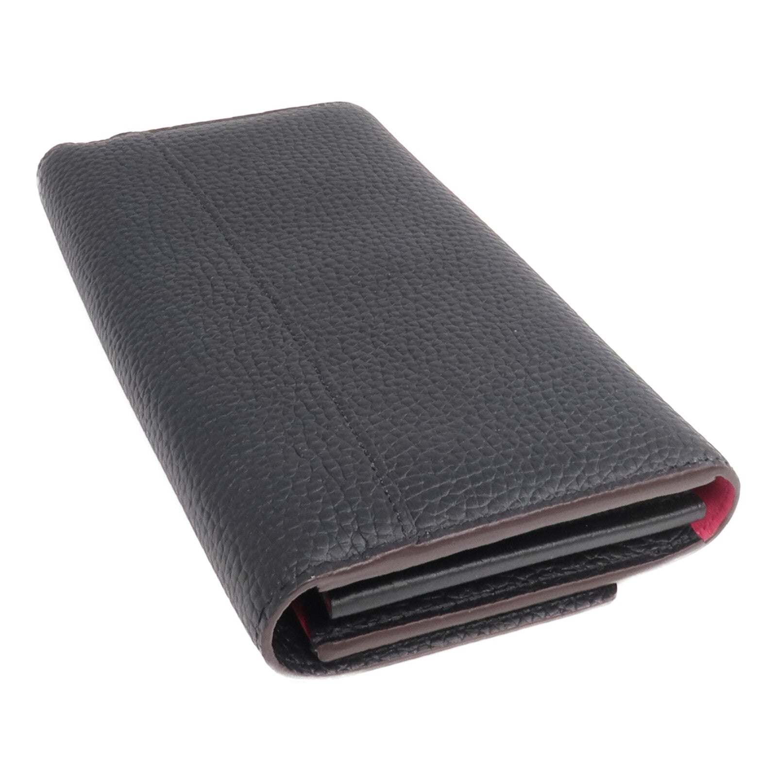 LOUIS VUITTON Taurillon Capucines Wallet金扣長錢包