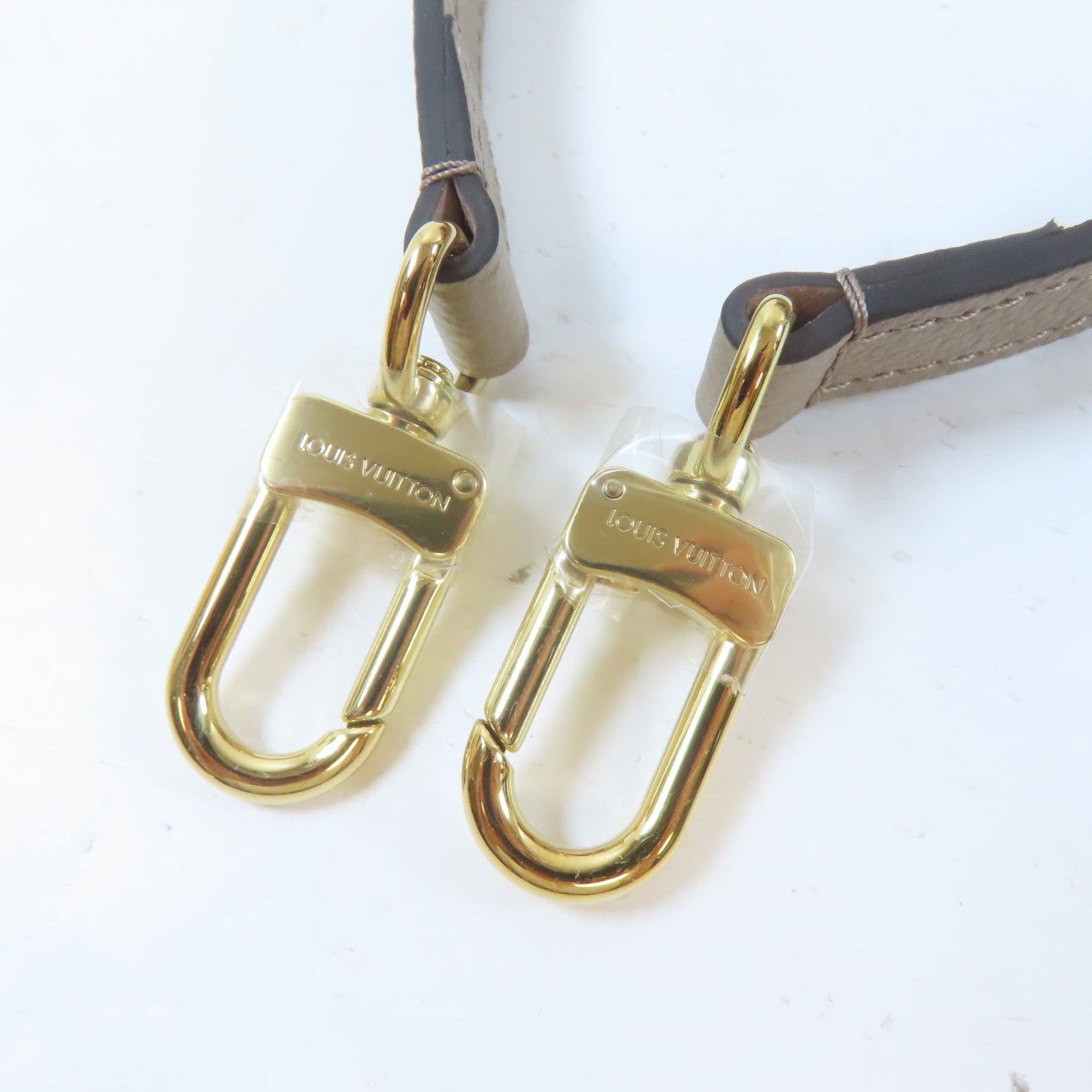 LOUIS VUITTON Monogram Empreinte Diane金扣手挽肩背兩用袋米色