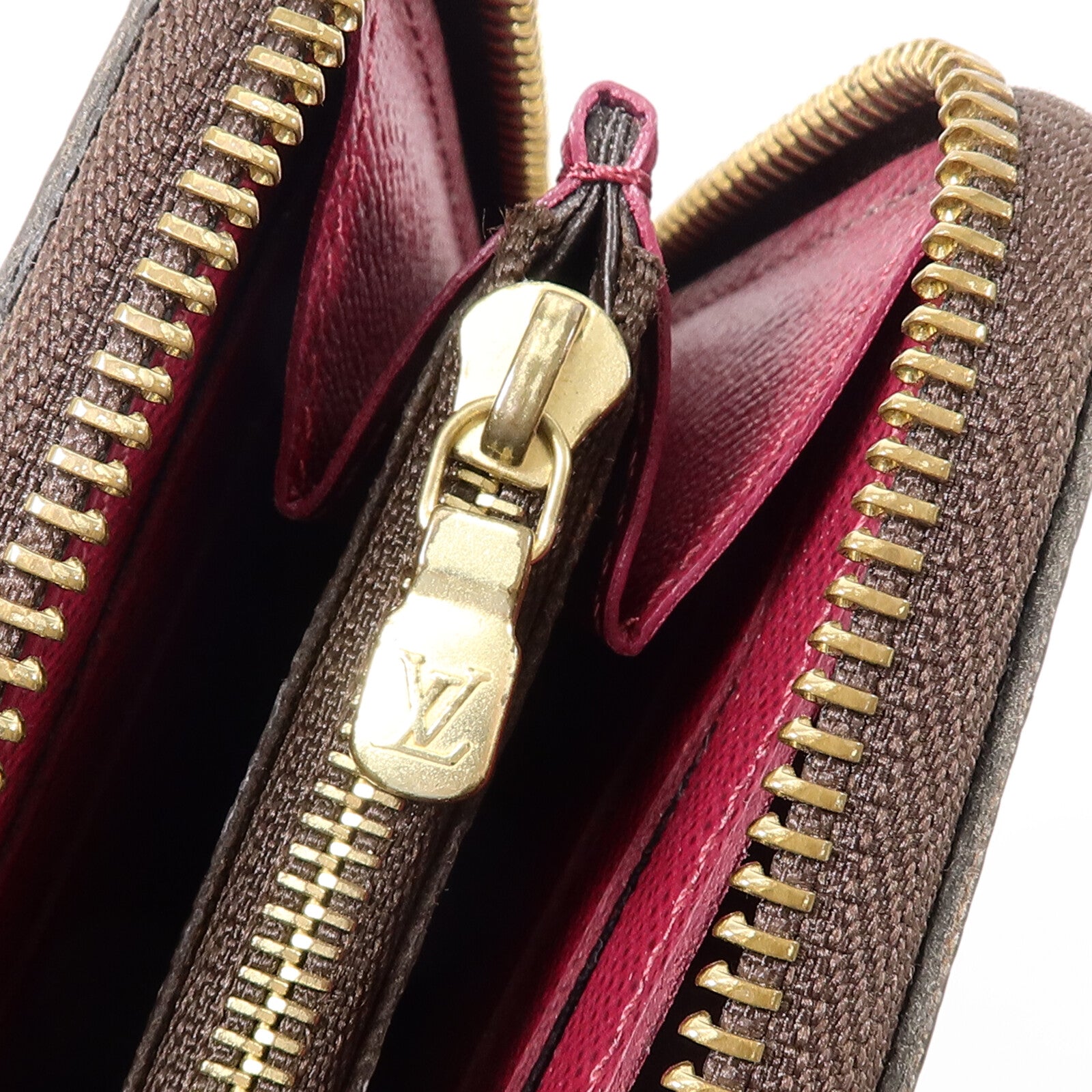 LOUIS VUITTON Monogram Clemence Wallet金扣長錢包