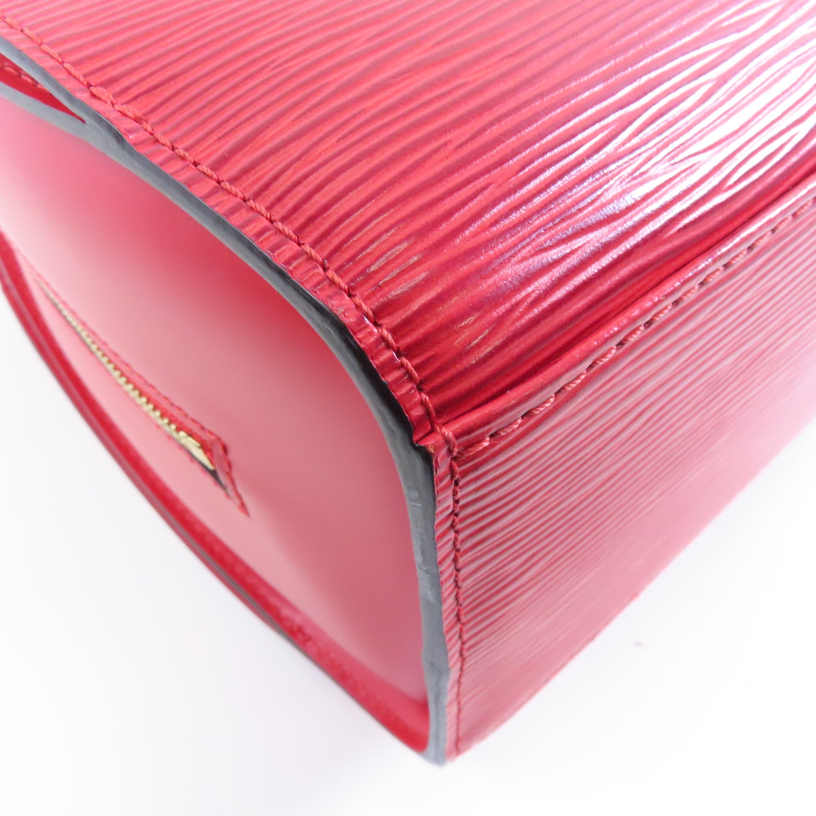 LOUIS VUITTON Epi Pont Neuf金扣手挽袋紅色