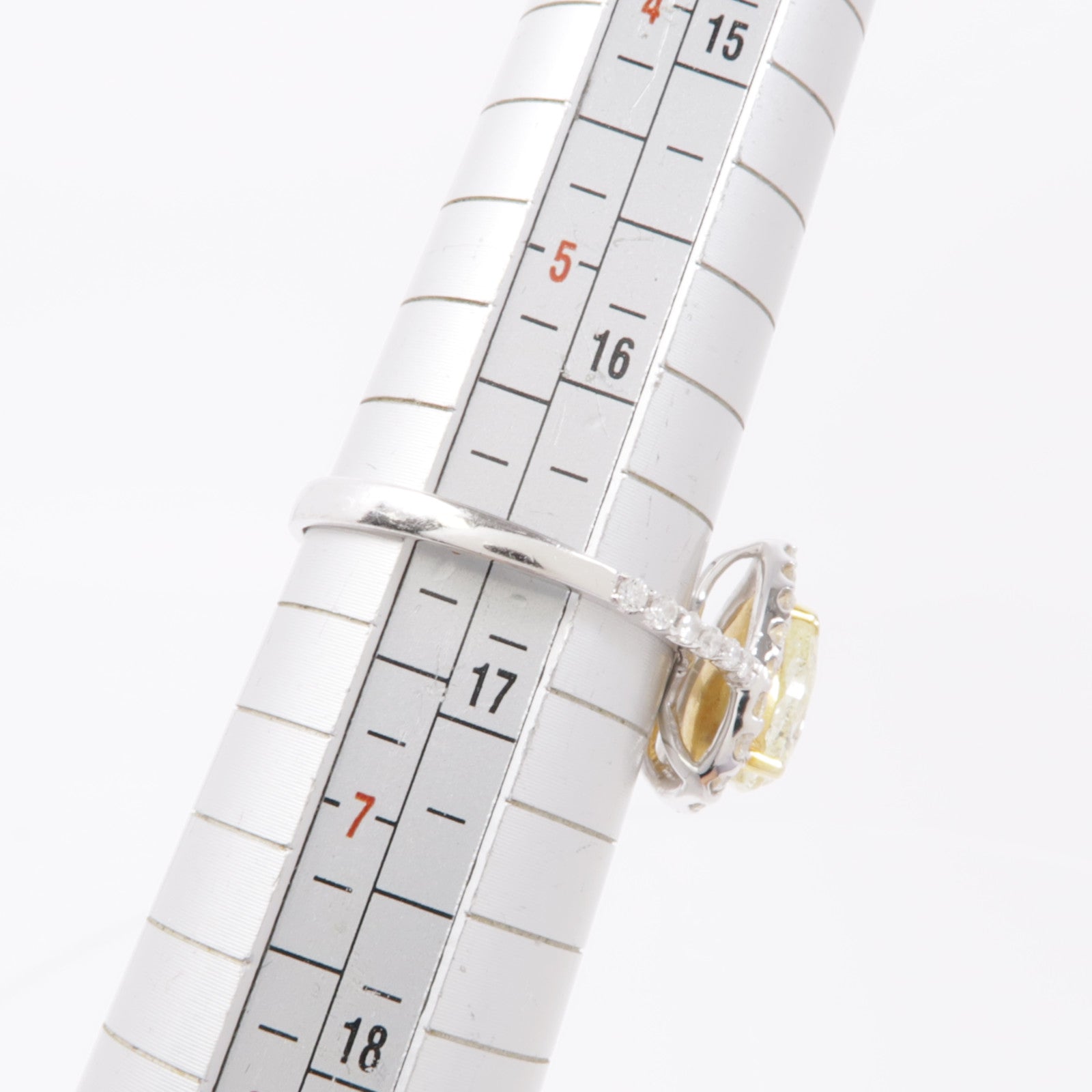 JEWELRY【激減優惠】 18K白金Diamond Ring鑽石戒指US#6