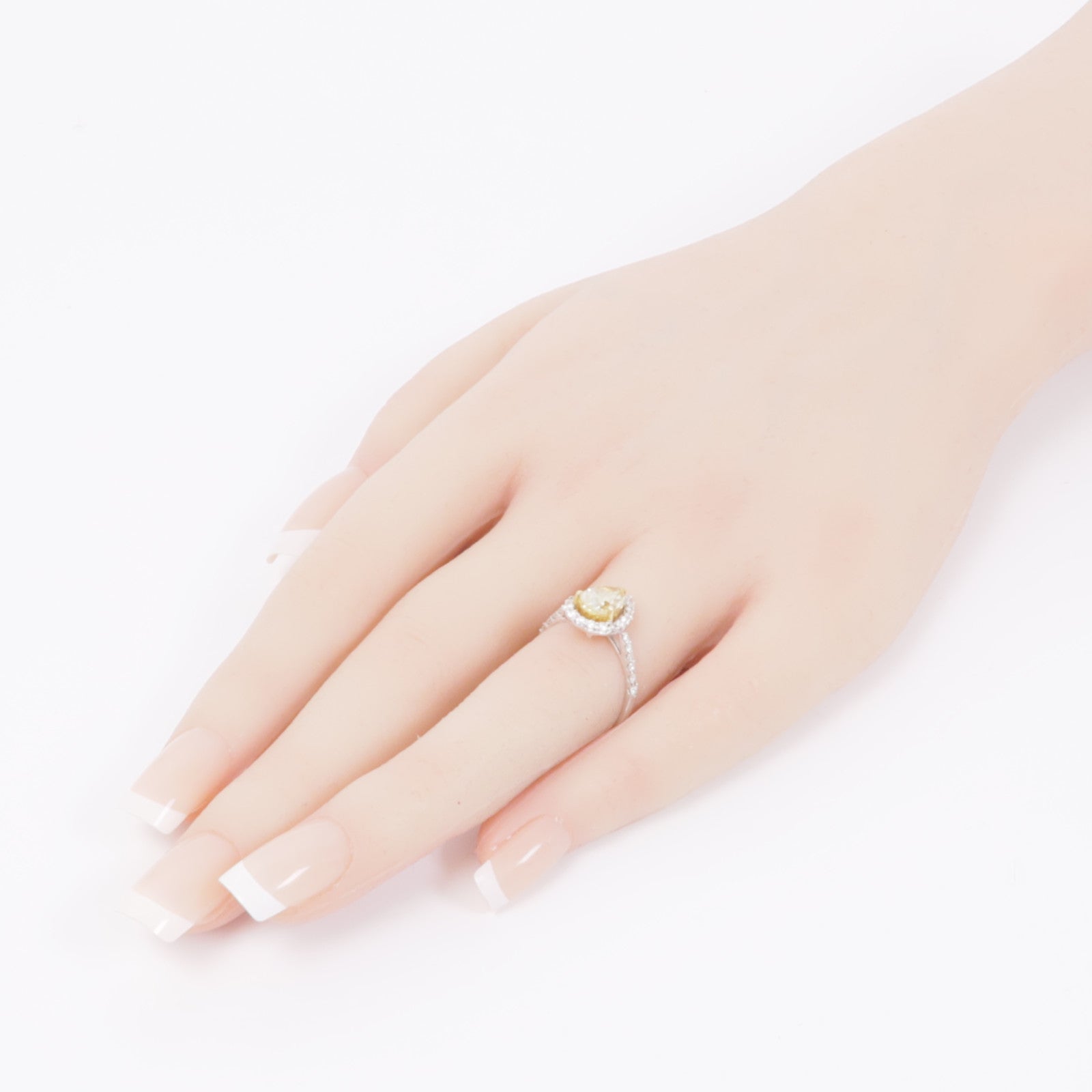 JEWELRY【激減優惠】 18K白金Diamond Ring鑽石戒指US#6
