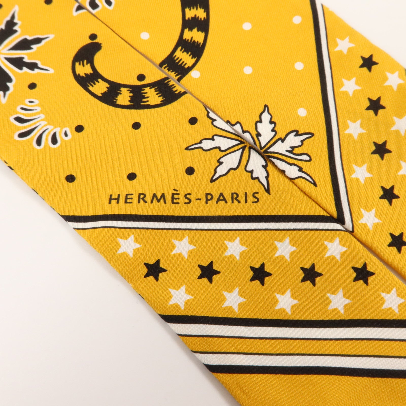 HERMES 絲質Twilly絲巾