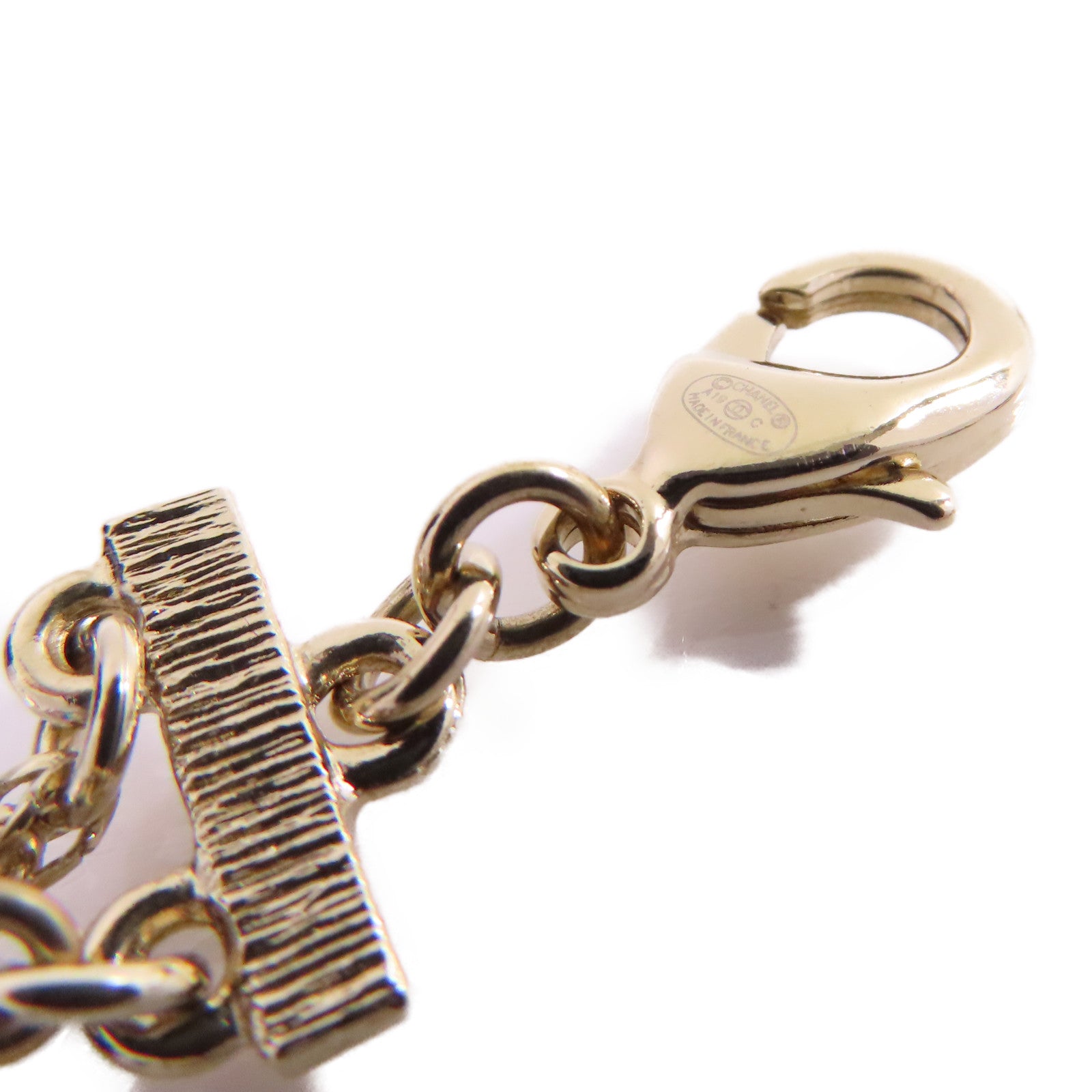 CHANEL 金屬/仿珍珠/水鑽CC Necklace項鏈