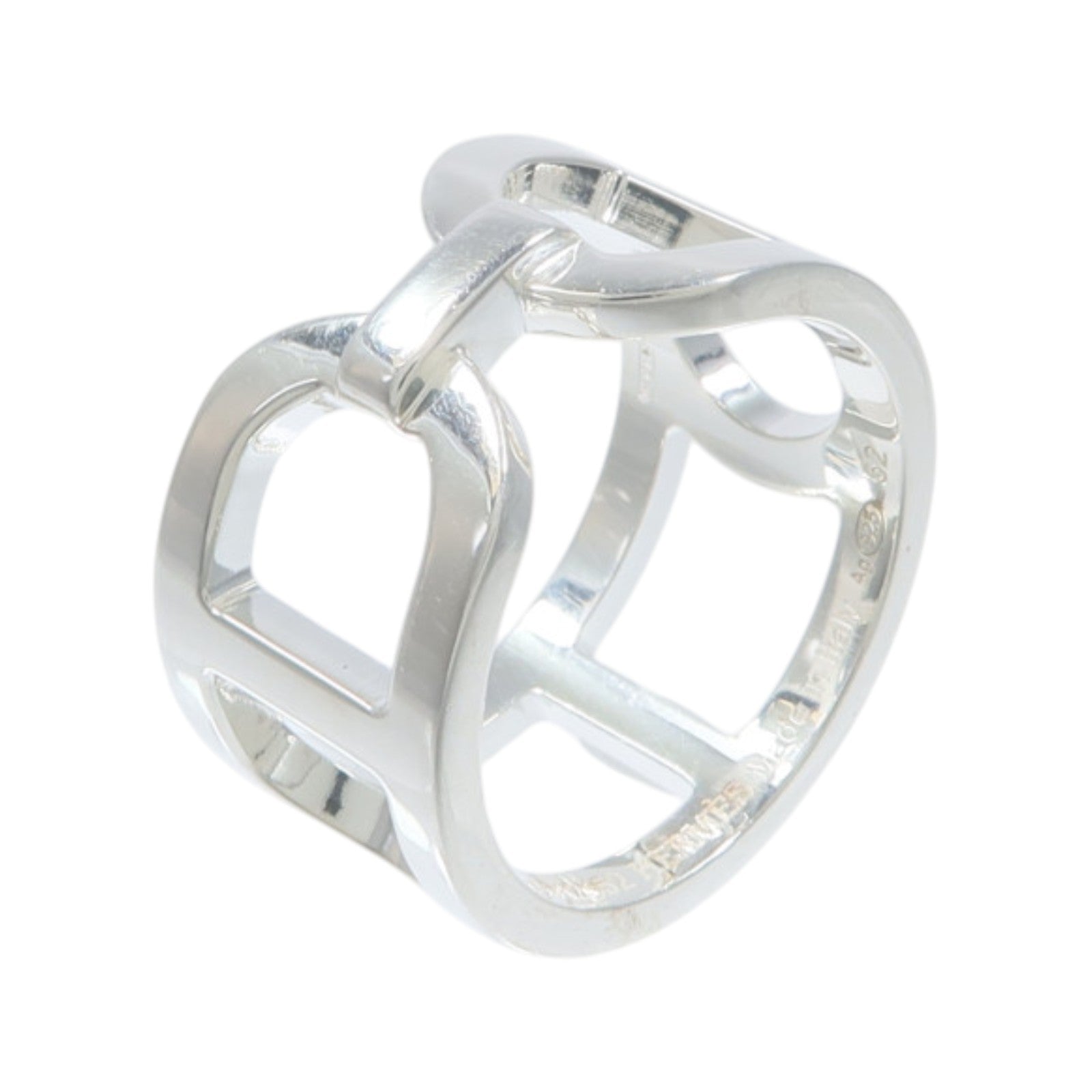 HERMES 925純銀Ever Chaine D'Ancre Ring戒指