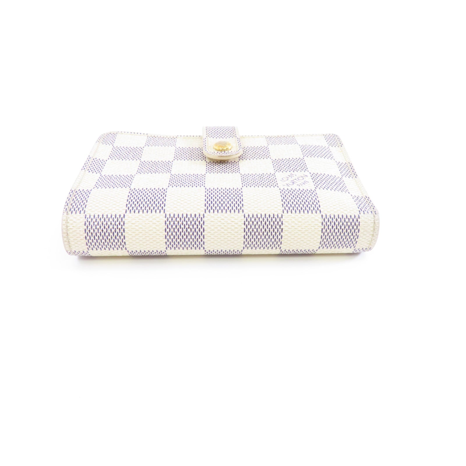 LOUIS VUITTON (PRICE DOWN) LV GHW Wallet N61676 Damier Azur White