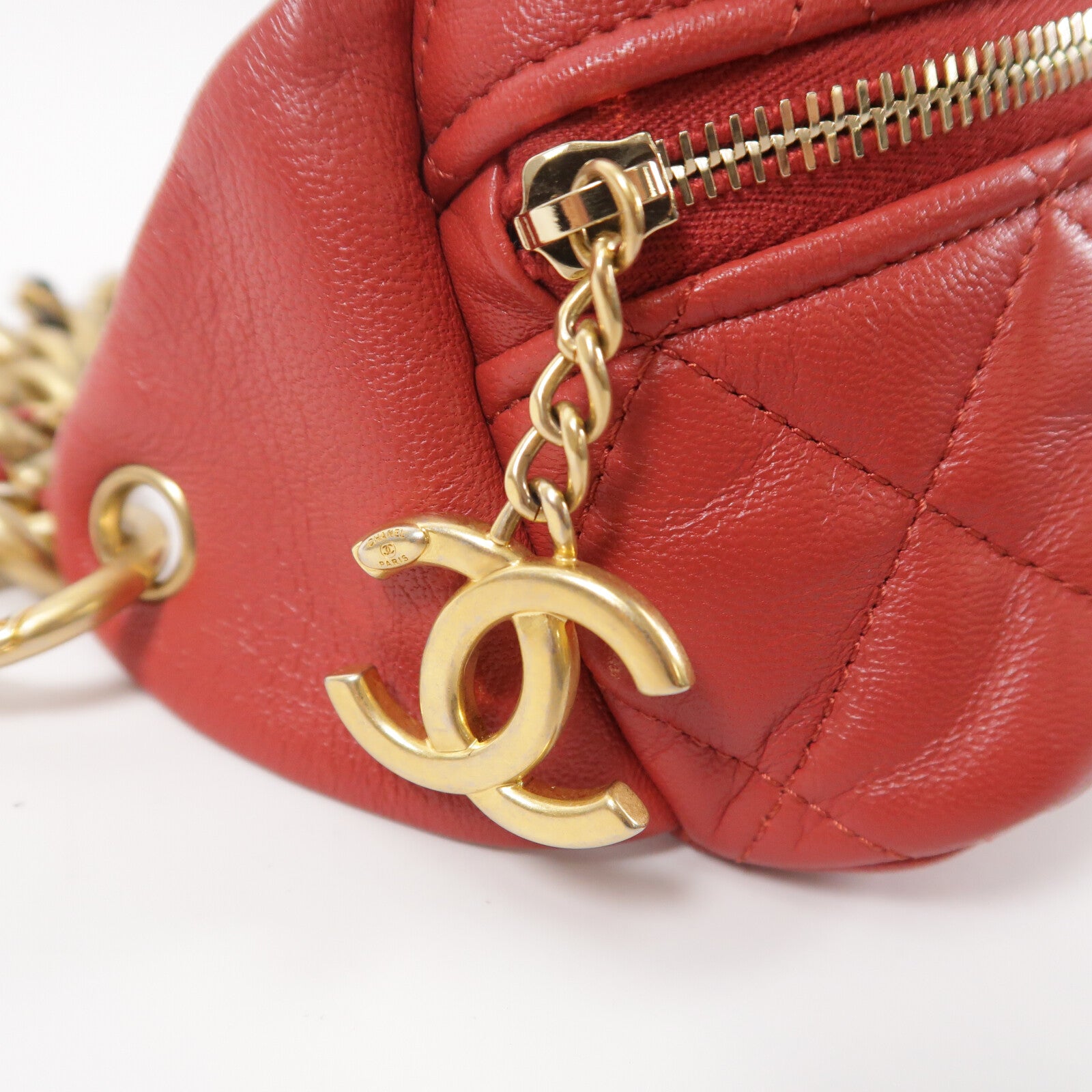 CHANEL 牛皮皮革Waist Bag腰包