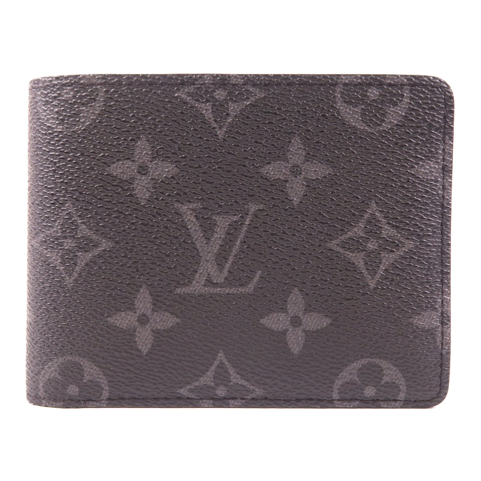LOUIS VUITTON Monogram Eclipse Multiple錢包