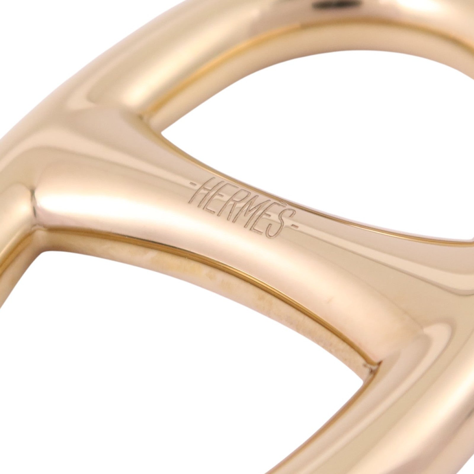 HERMES 金屬Chaine D'ancre Scarf Ring絲巾扣