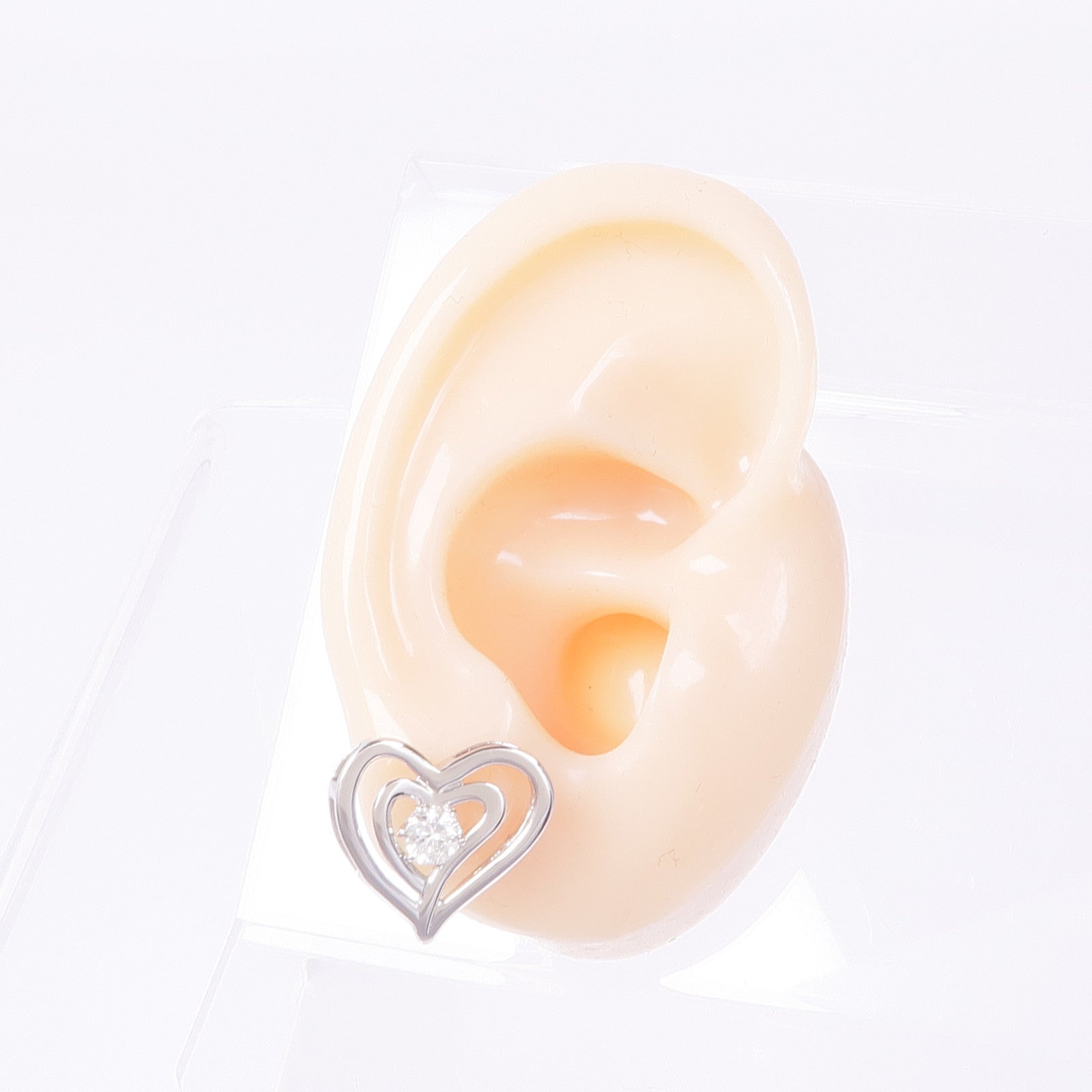 JEWELRY PT850/PT900鉑金Pierce Earrings鑽石耳環