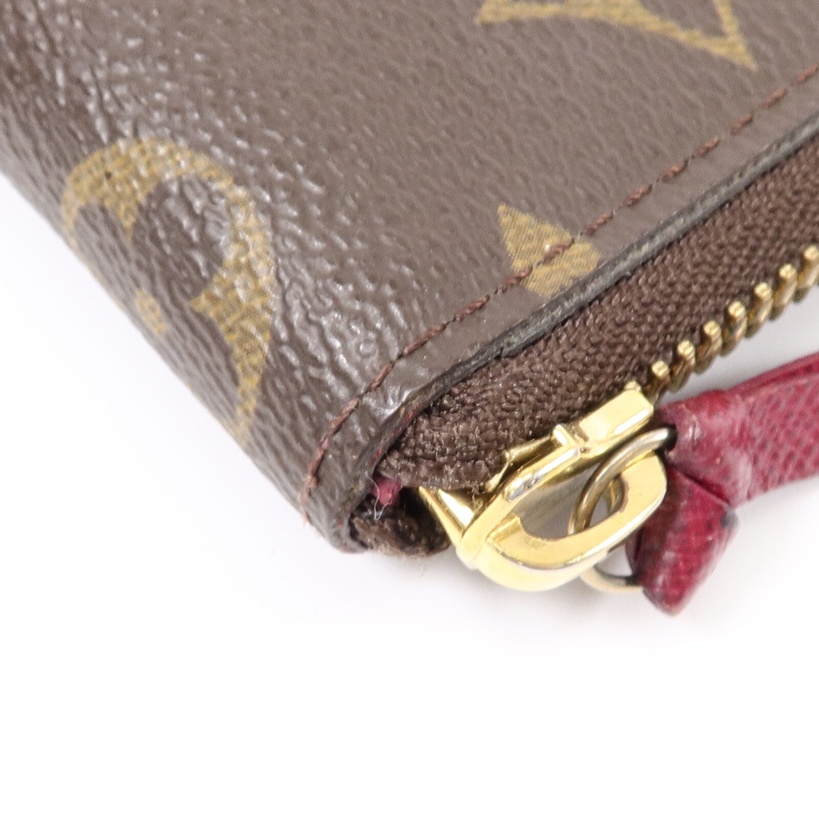 LOUIS VUITTON Monogram Clemence Wallet金扣長錢包