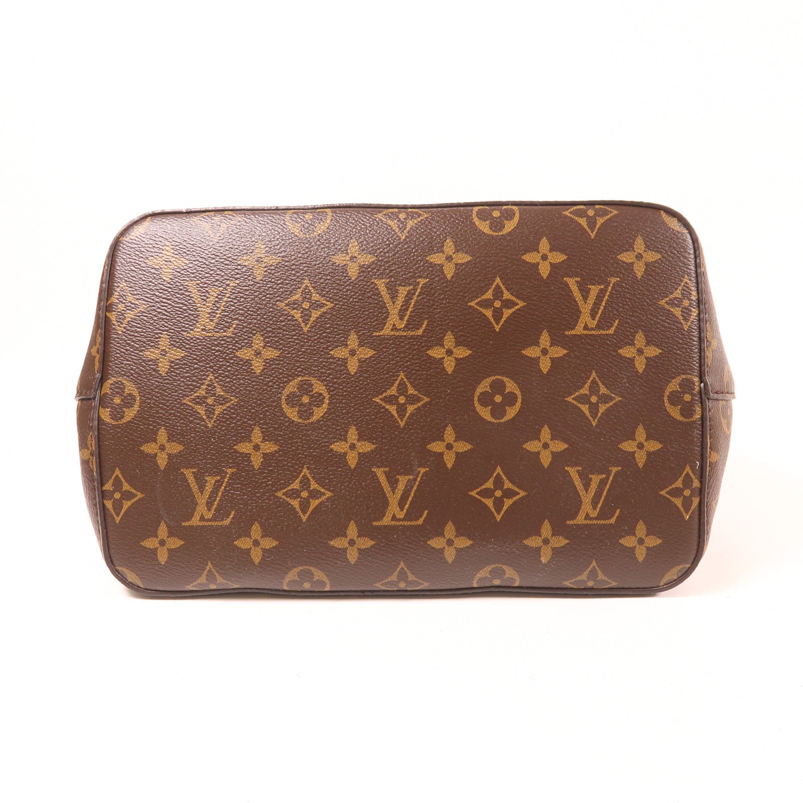 LOUIS VUITTON Monogram Neo Noe金扣手挽肩背兩用袋棕色/粉紅色