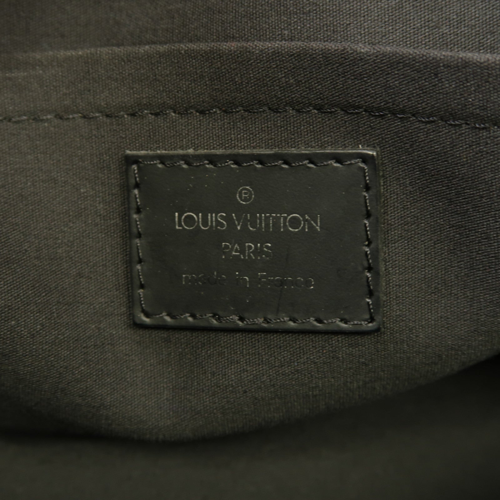 LOUIS VUITTON 【激減優惠】Epi Bowling Montaigne PM銀扣手挽袋黑色
