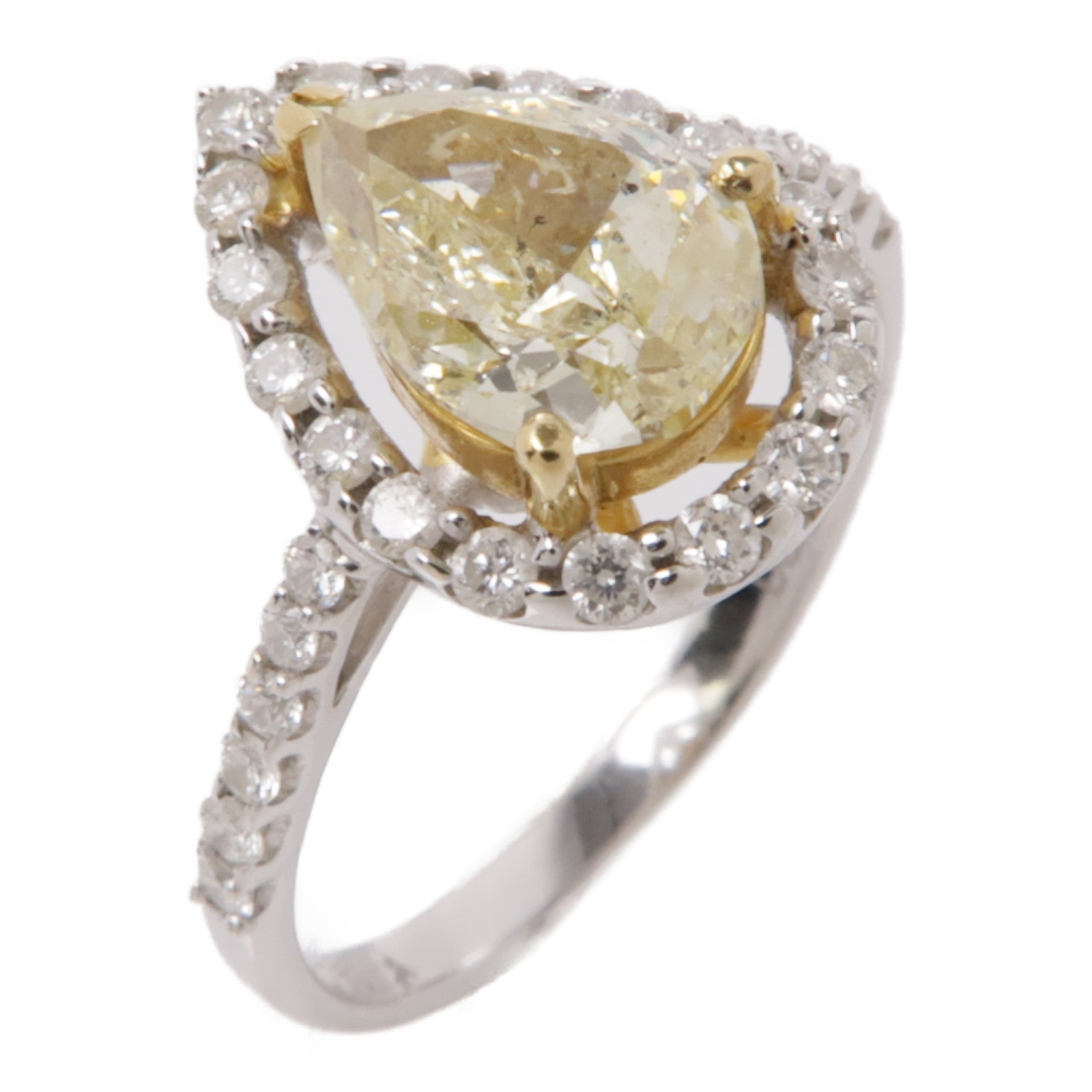 JEWELRY【激減優惠】 18K白金Diamond Ring鑽石戒指US#6