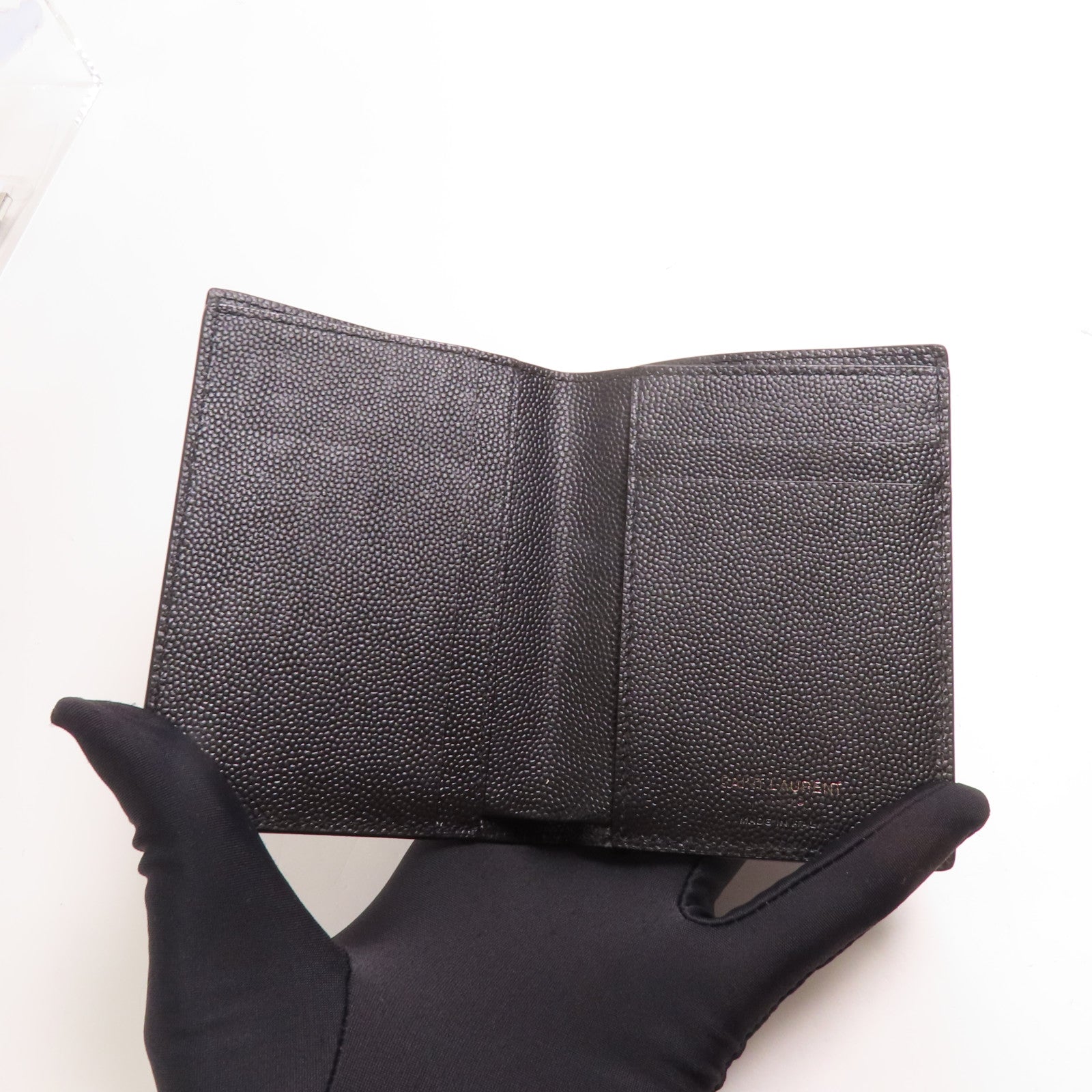 SAINT LAURENT 牛皮皮革Wallet錢包