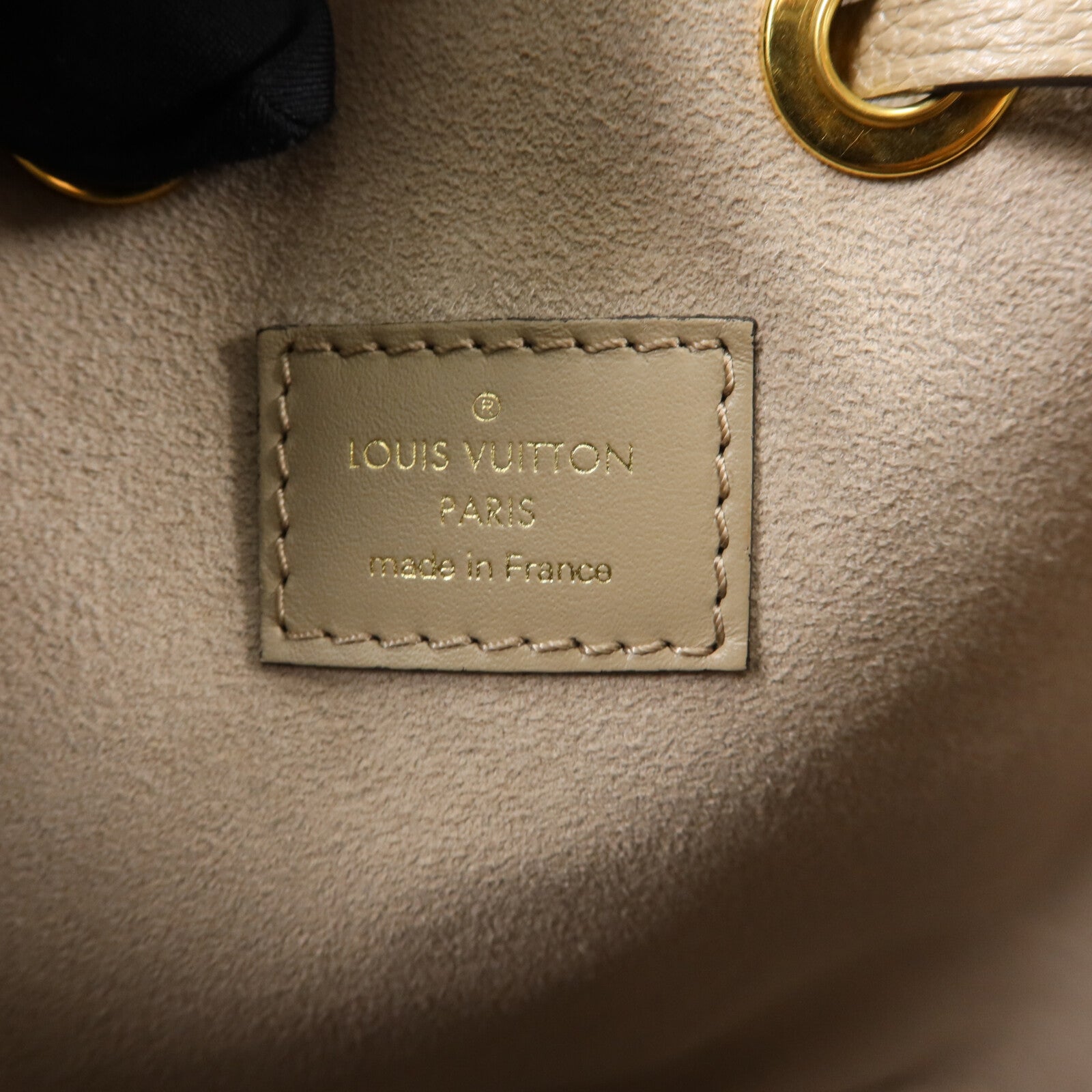 LOUIS VUITTON Monogram Empreinte Neo Noe MM手挽肩背兩用袋