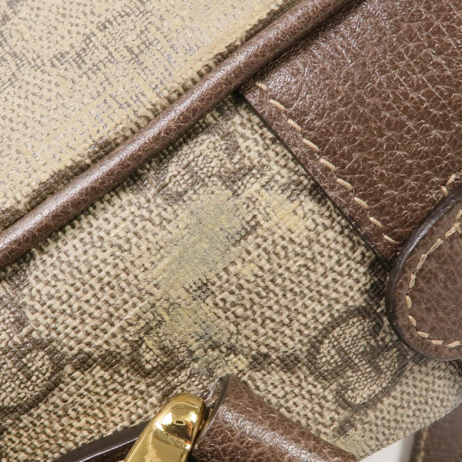 GUCCI 塗層帆布Ophidia Crossbody Bag金扣肩背袋