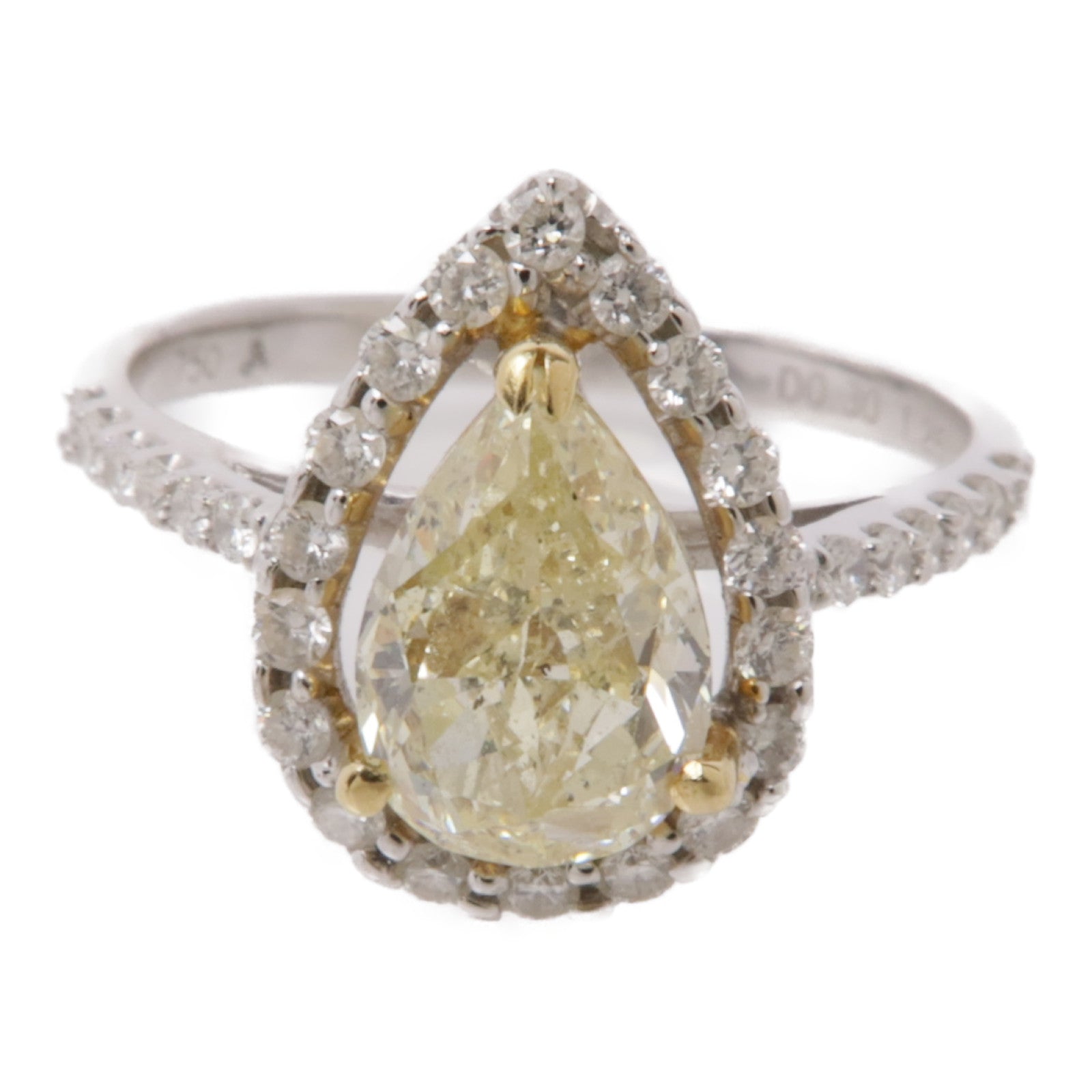 JEWELRY【激減優惠】 18K白金Diamond Ring鑽石戒指US#6