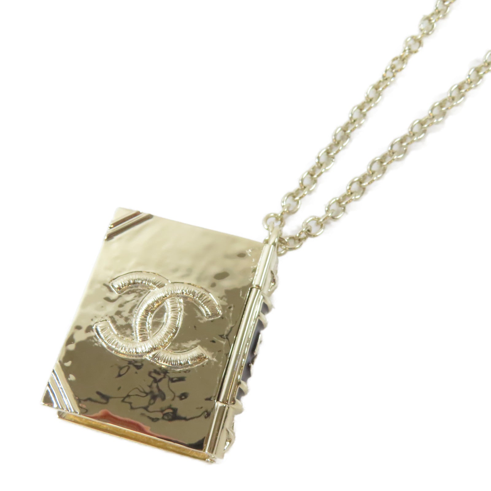 CHANEL 金屬Necklace項鍊金色/黑色