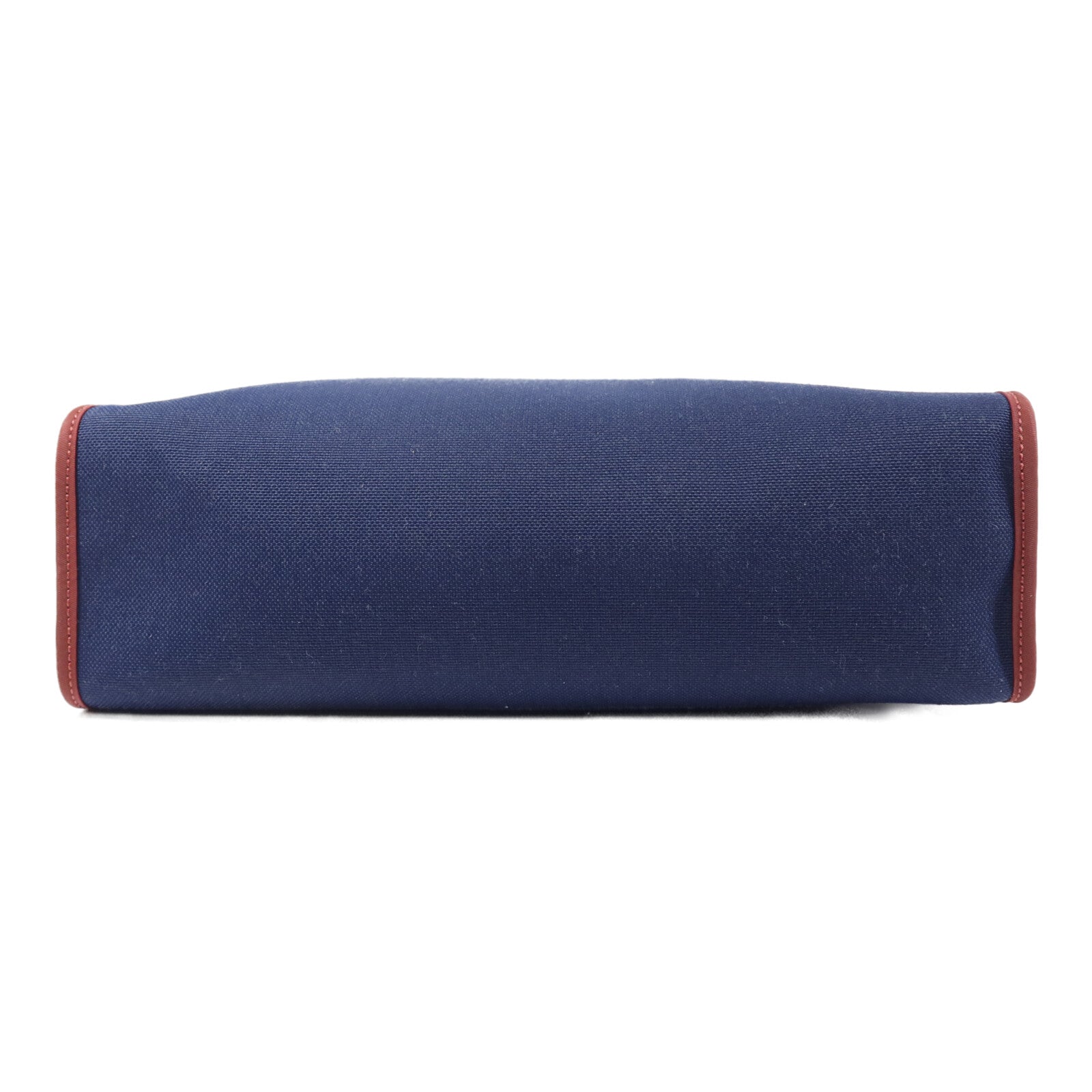 HERMES 帆布Herbag PM手挽肩背兩用袋Bleu Marine