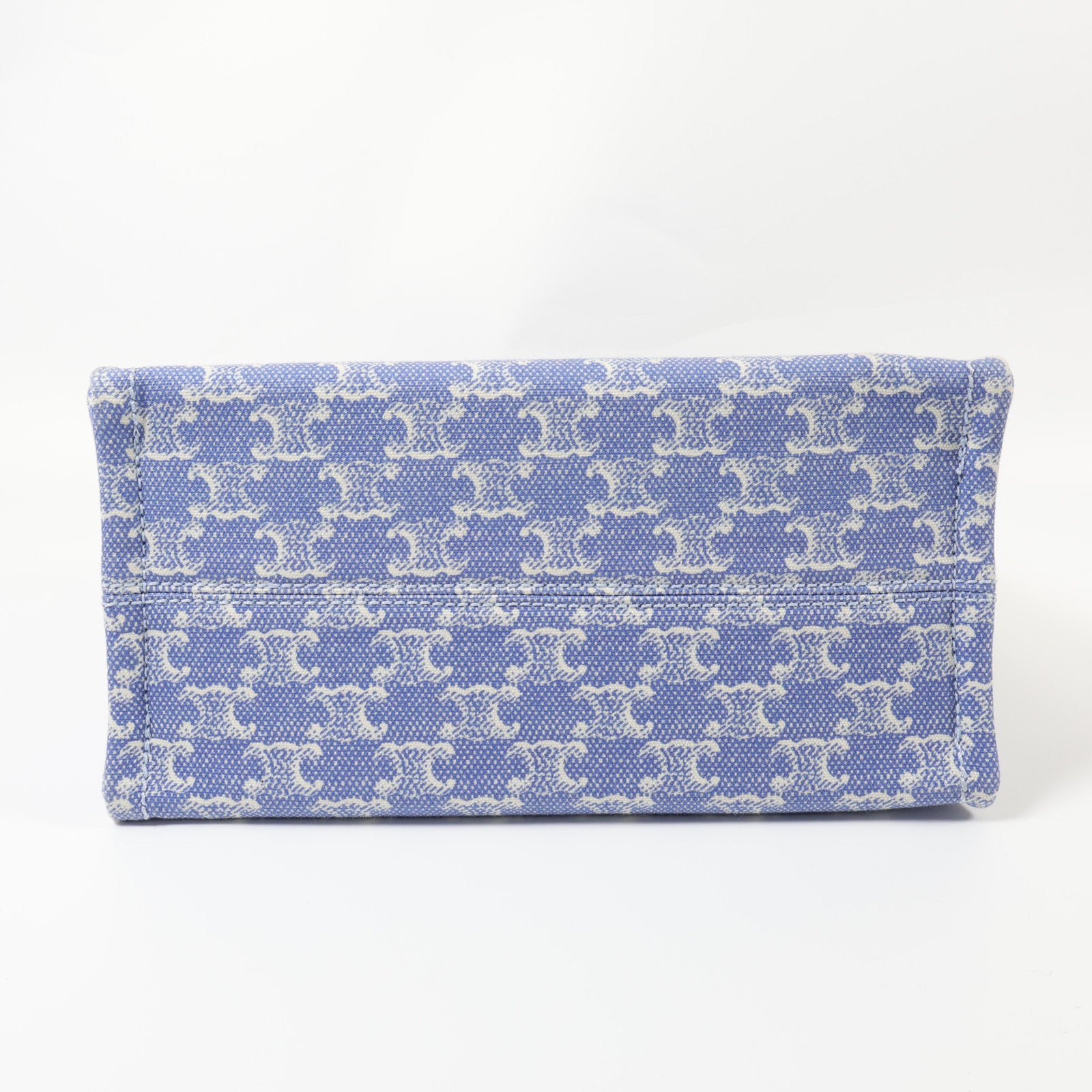 CELINE 帆布Small Cabas Thais金扣手挽肩背兩用袋