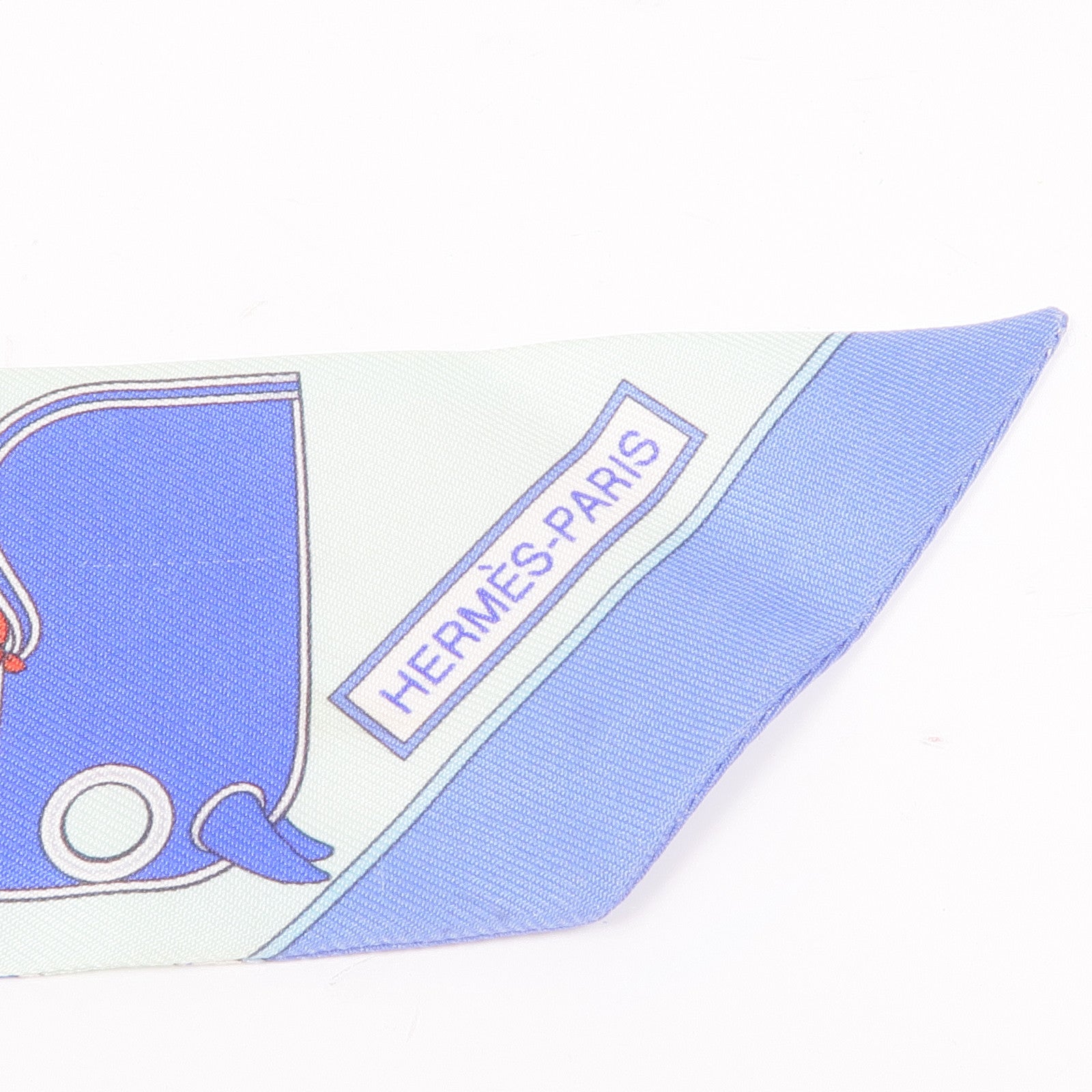 HERMES 絲質Twilly絲巾