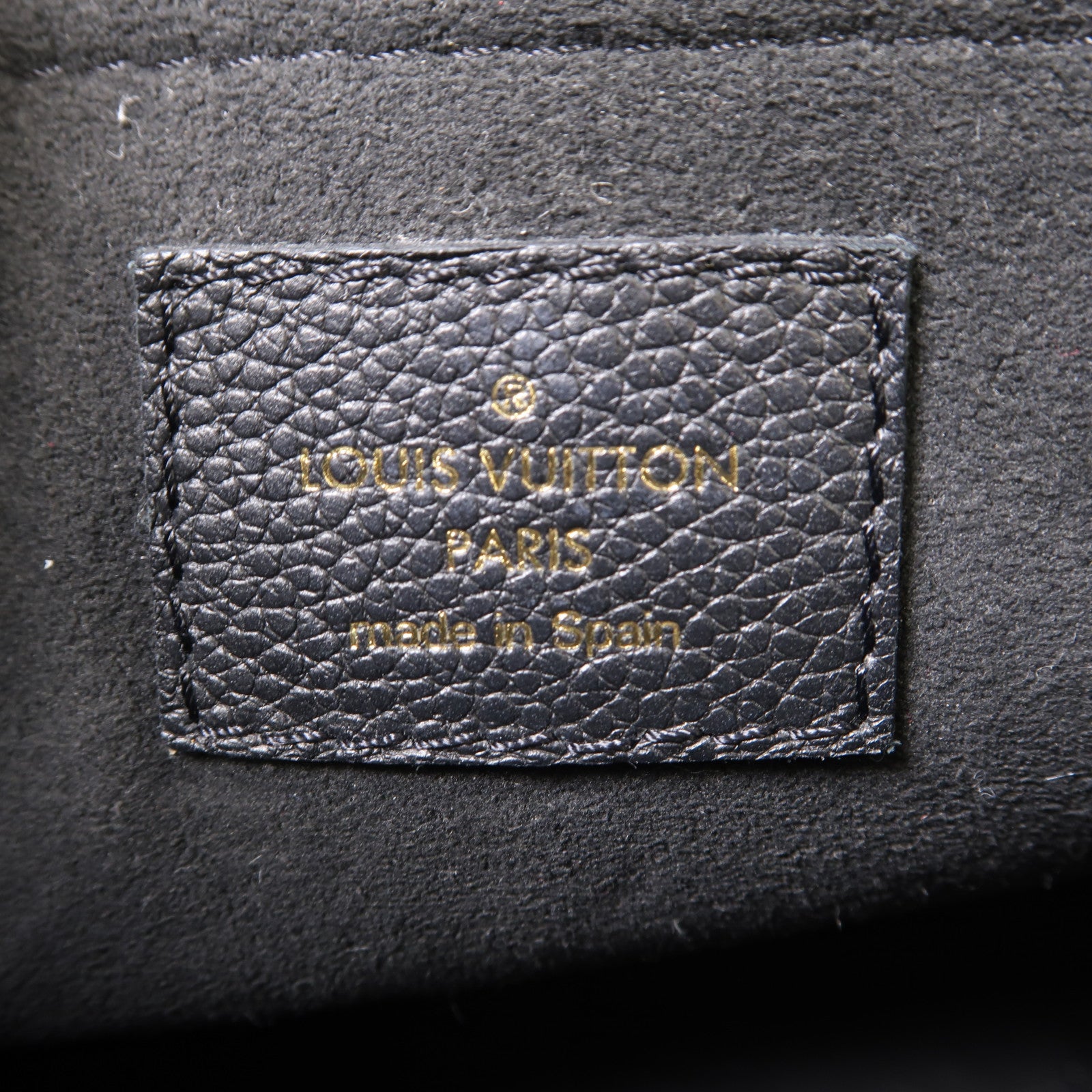 LOUIS VUITTON Monogram Saint Placide金扣肩背袋棕色/黑色