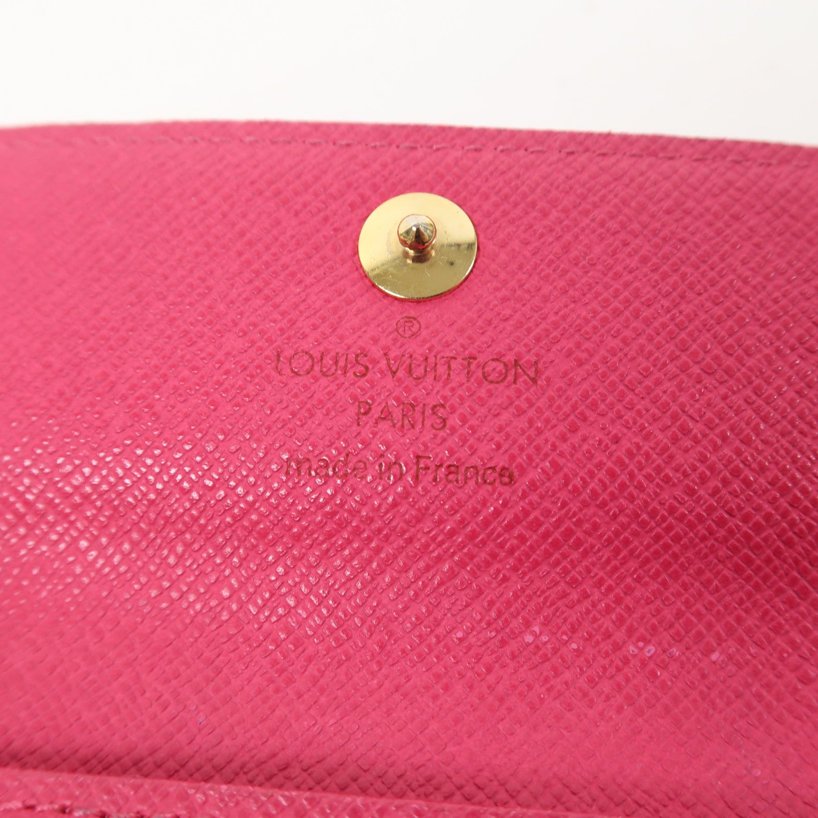 LOUIS VUITTON 【激減優惠】Monogram Multicolore Key Holder金扣鑰匙扣黑色