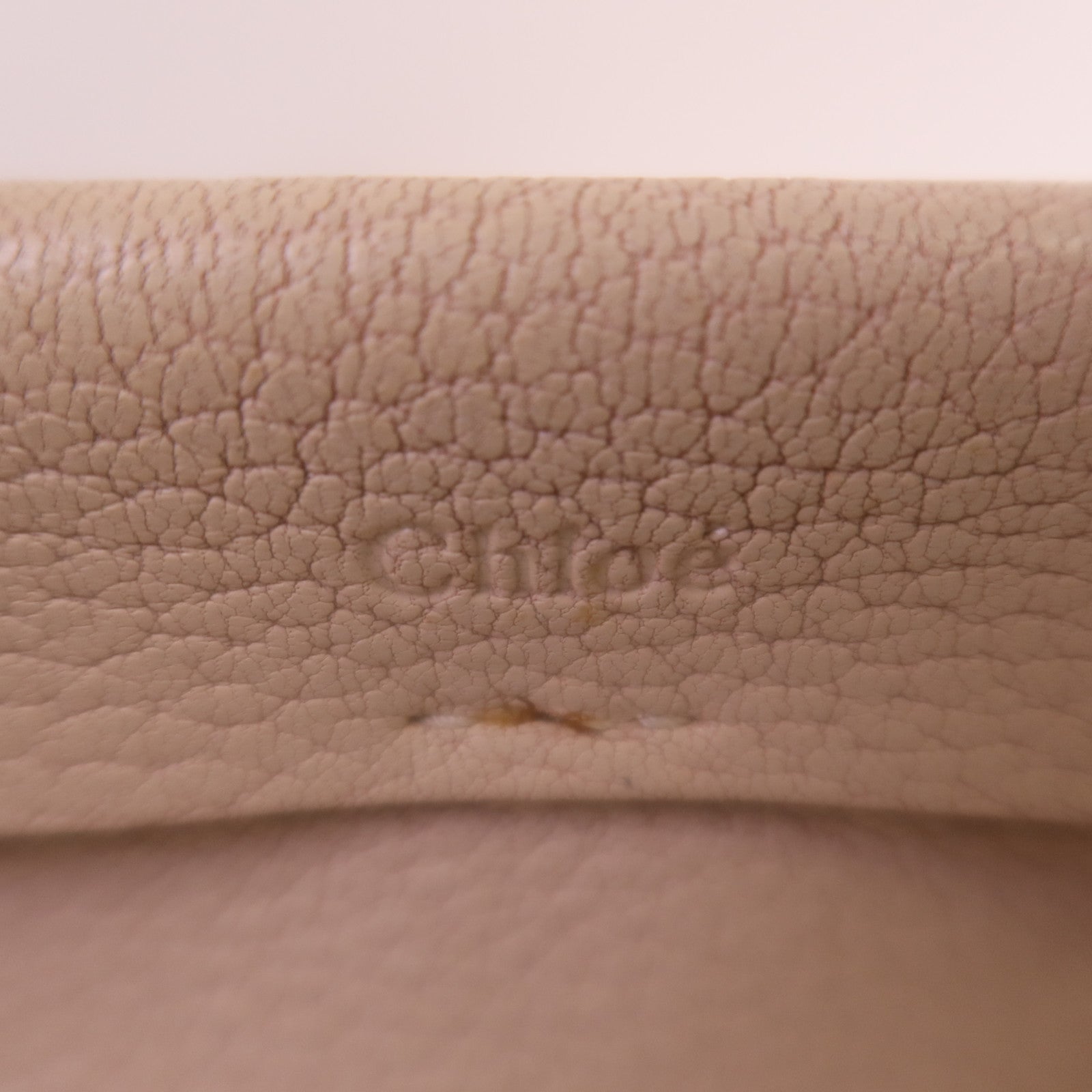 Chloe 牛皮皮革Everstone金扣手挽肩背兩用袋