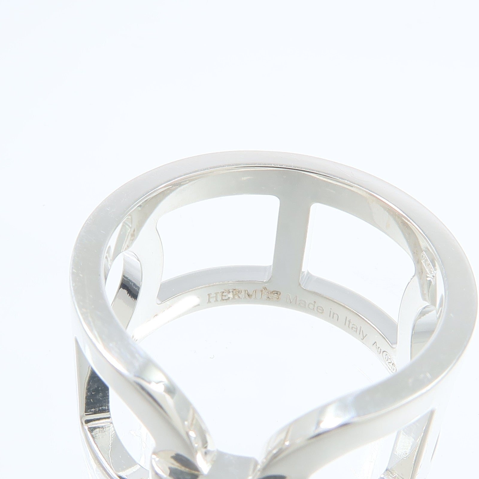 HERMES 925純銀Ever Chaine D'Ancre Ring戒指
